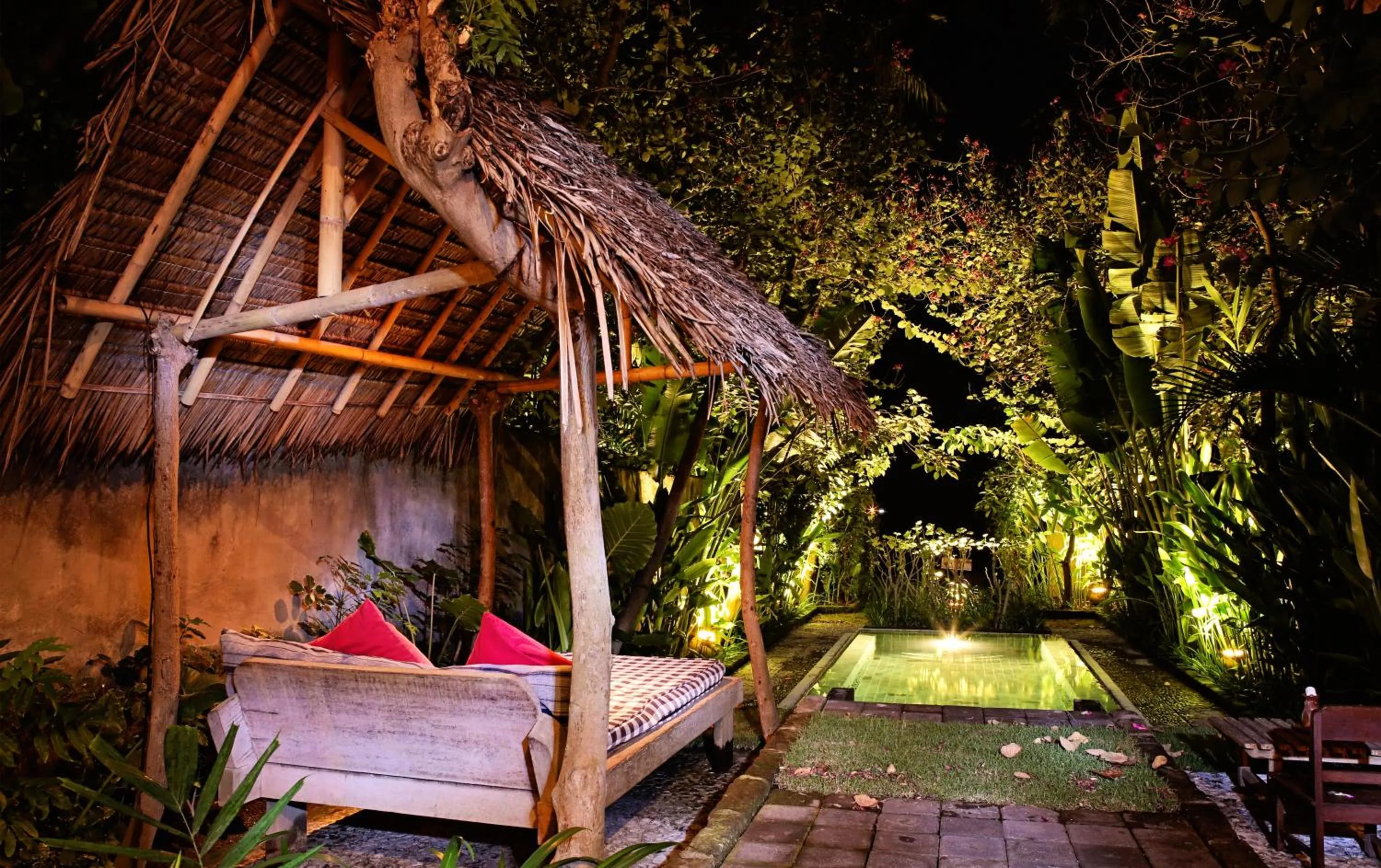 Bathroom in Hotel Tugu Lombok