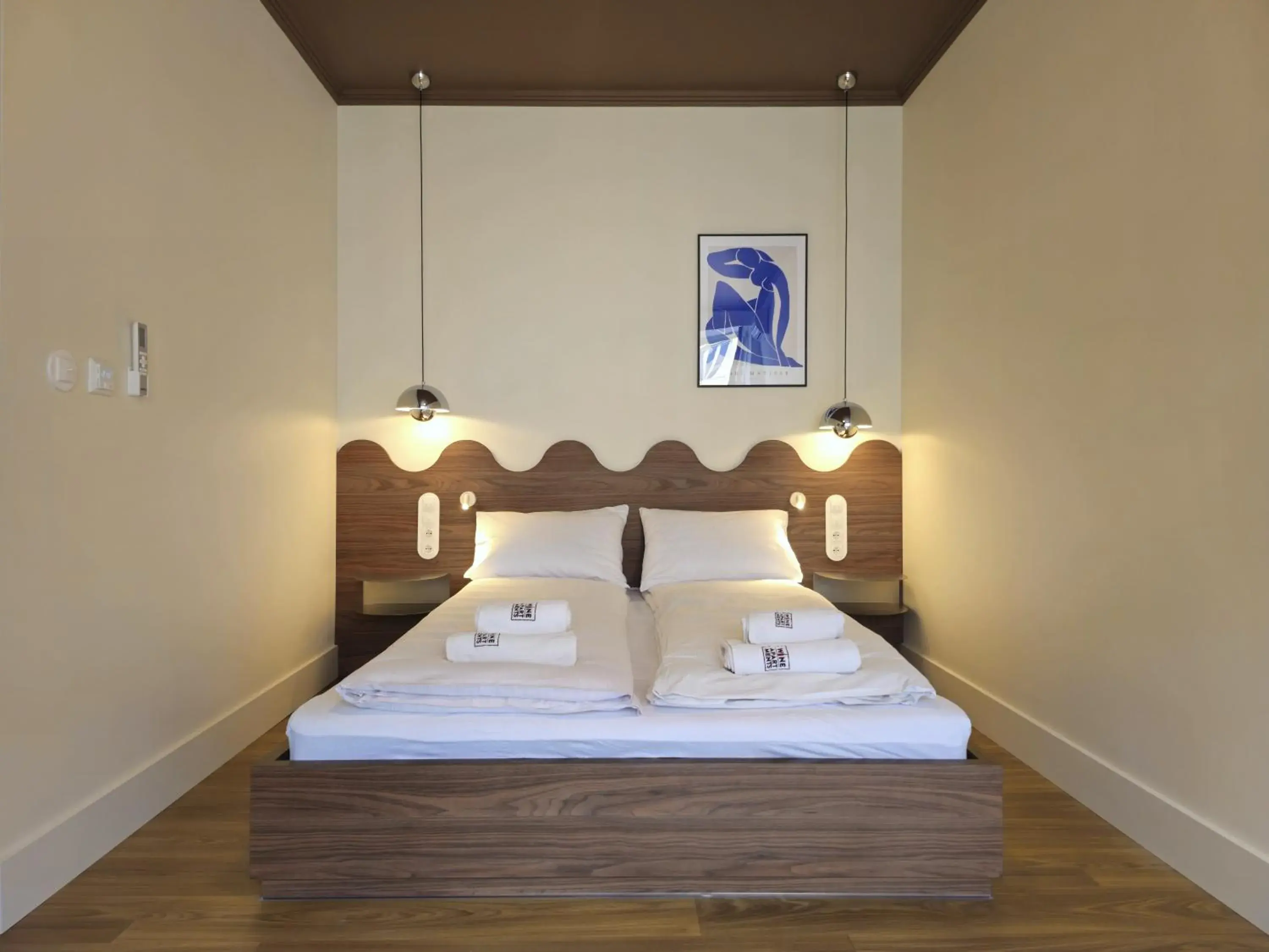 Bed in Wine Apartments Bed in Wine Apartments