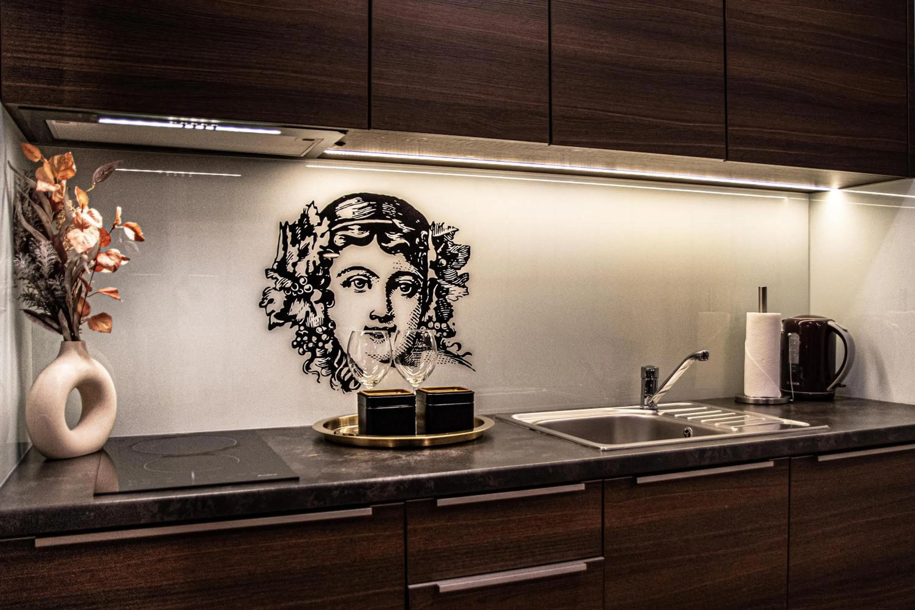 Coffee/tea facilities in Wine Apartments