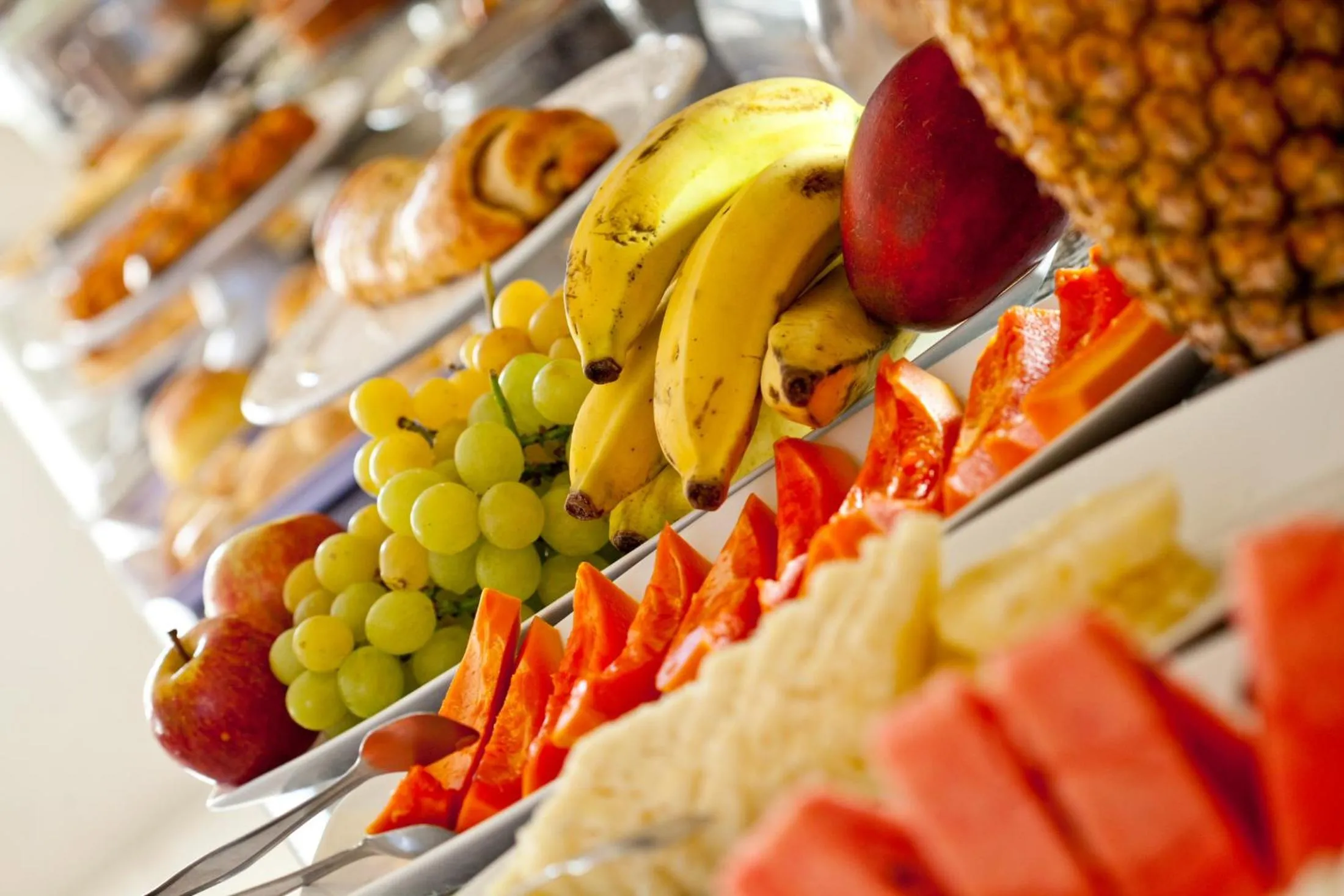 Buffet breakfast in Capitães de Areia Pousada