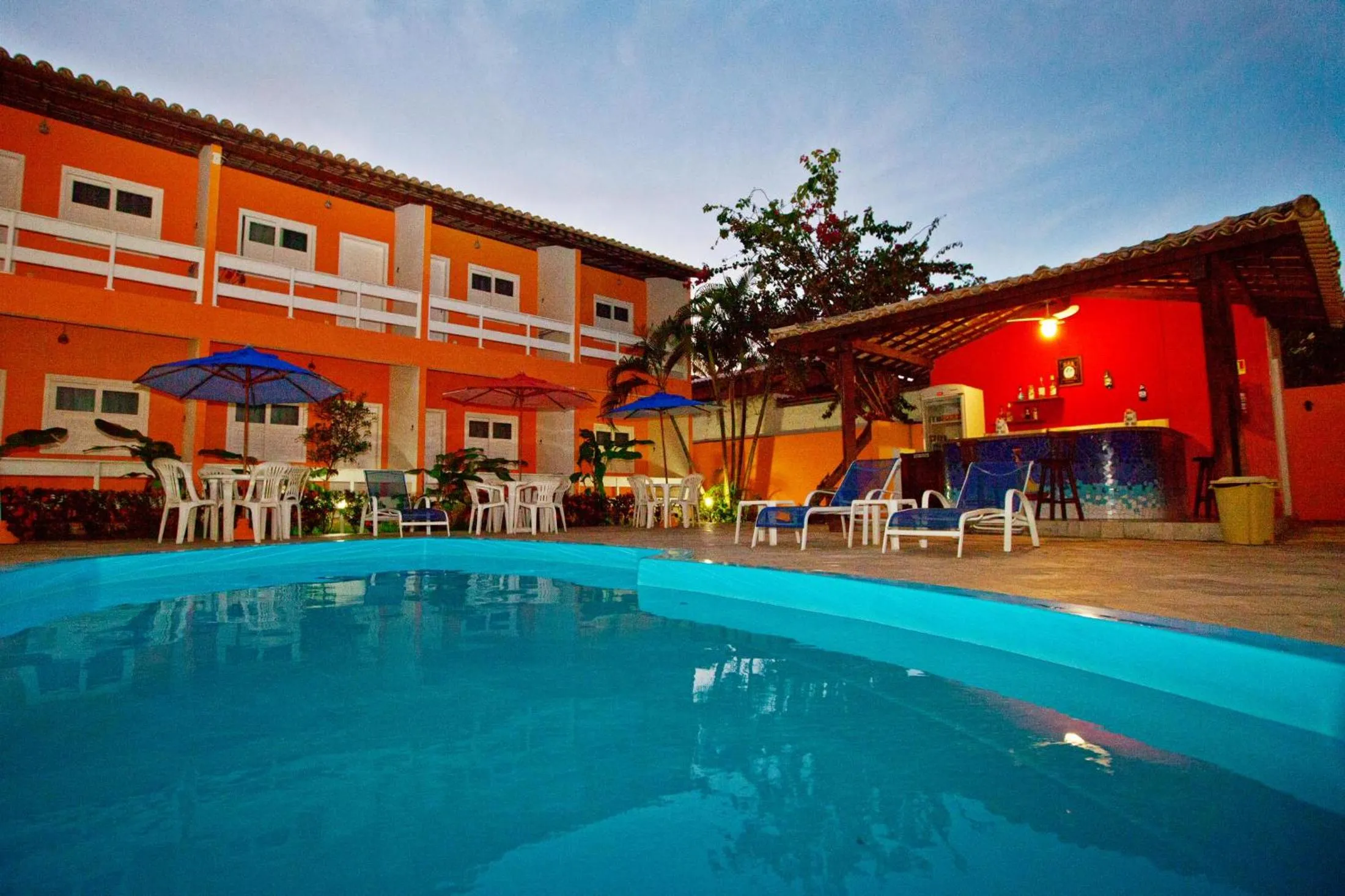 Swimming pool in Capitães de Areia Pousada