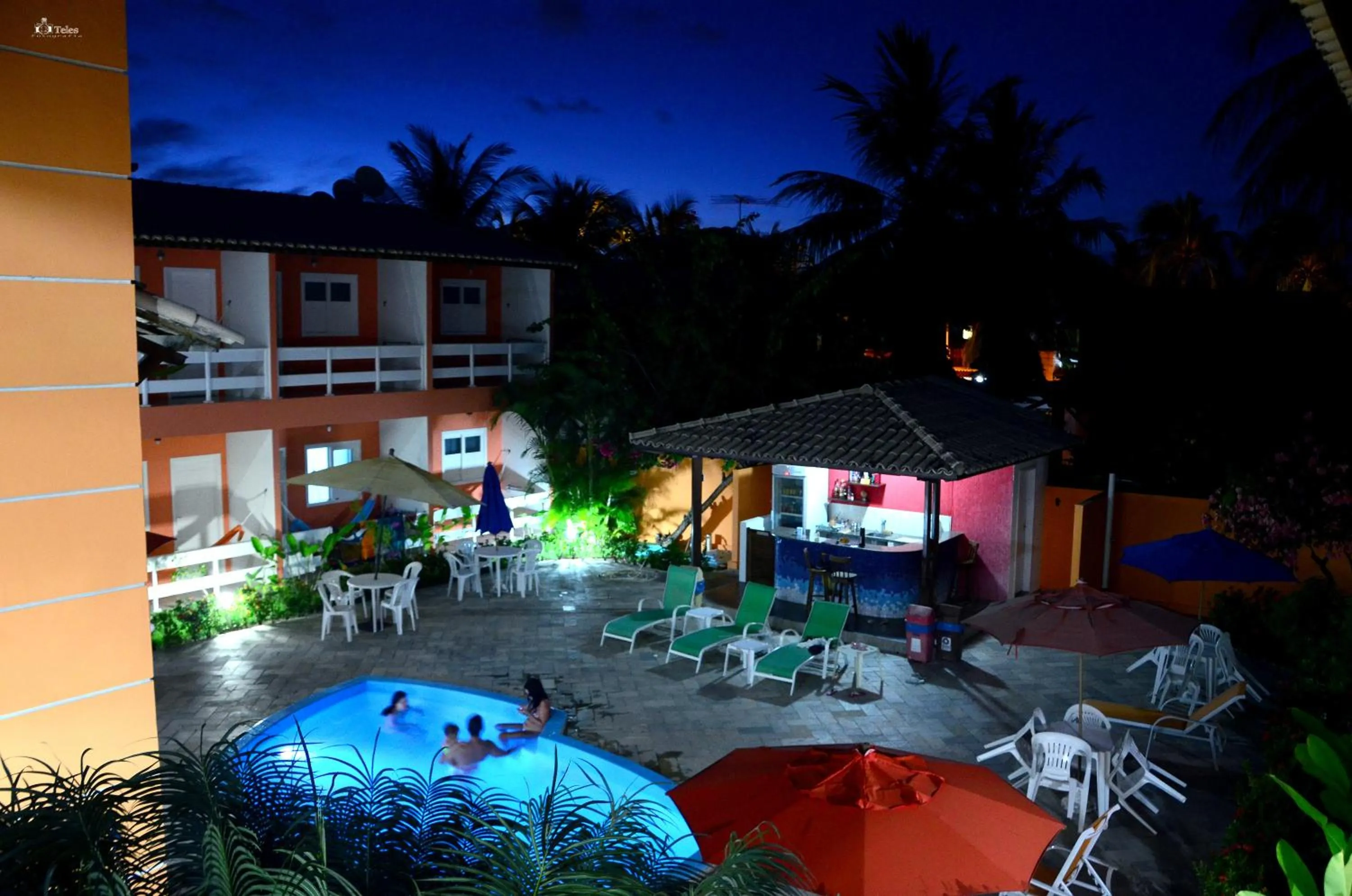 Swimming pool in Capitães de Areia Pousada