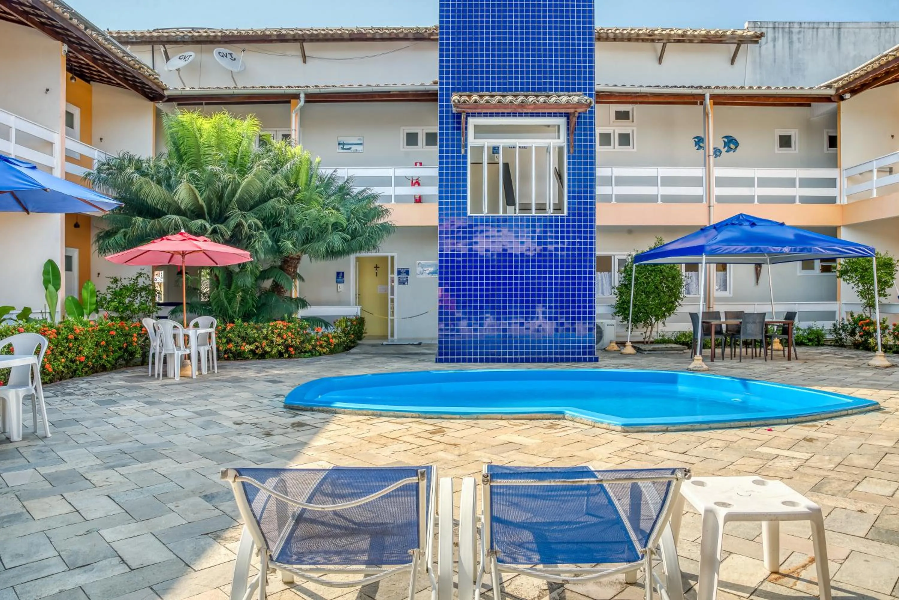 Swimming pool in Capitães de Areia Pousada