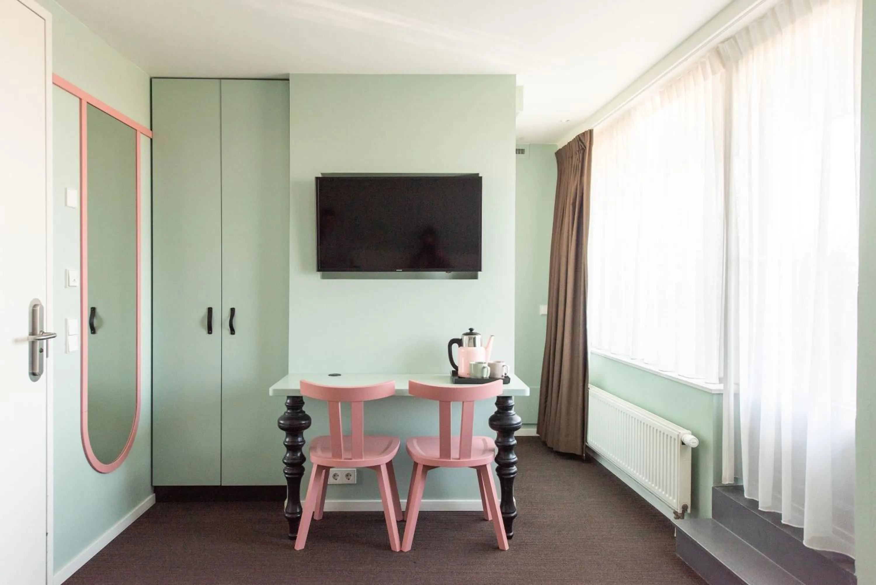 TV and multimedia in Conscious Hotel Vondelpark