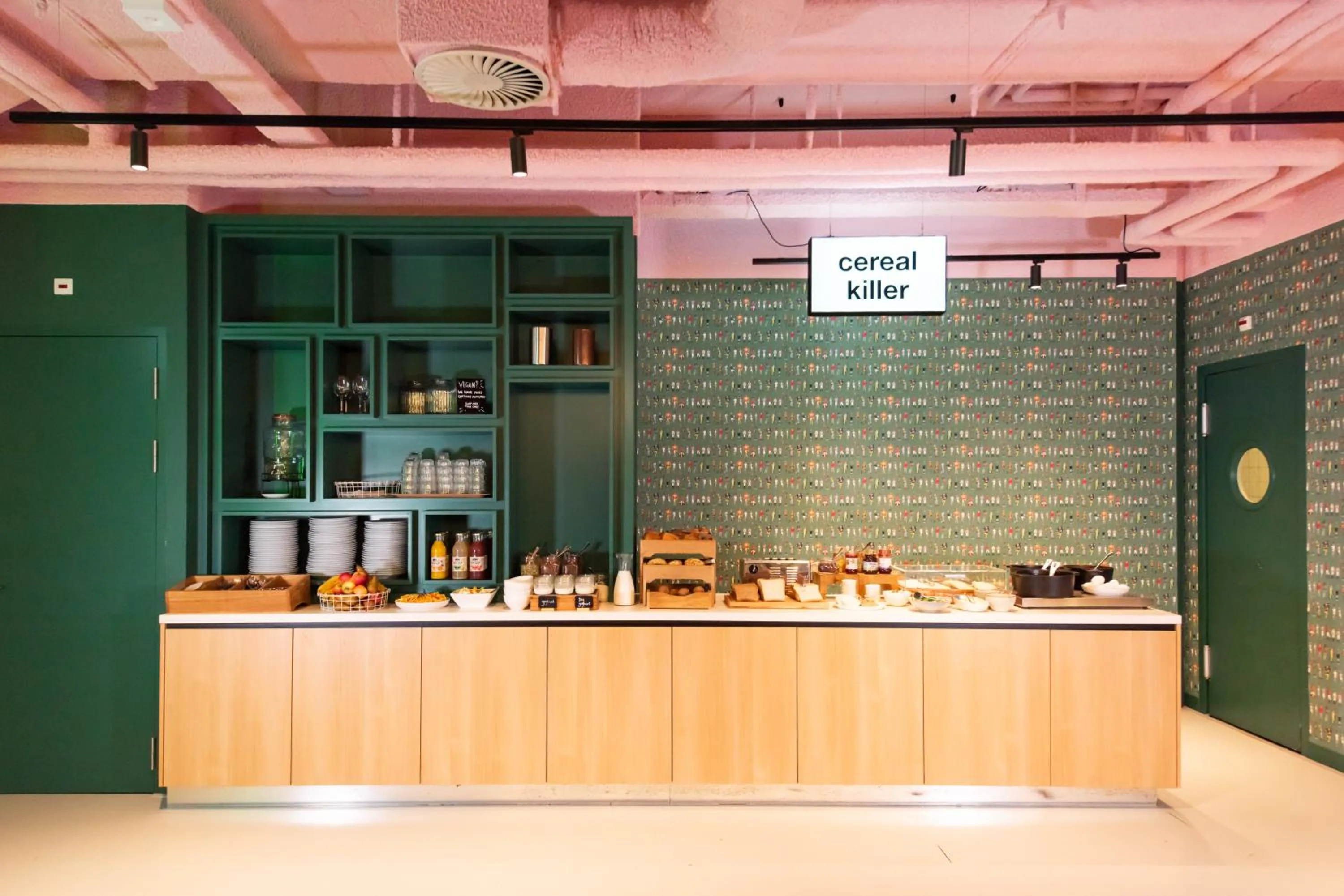 Food and drinks in Conscious Hotel Vondelpark