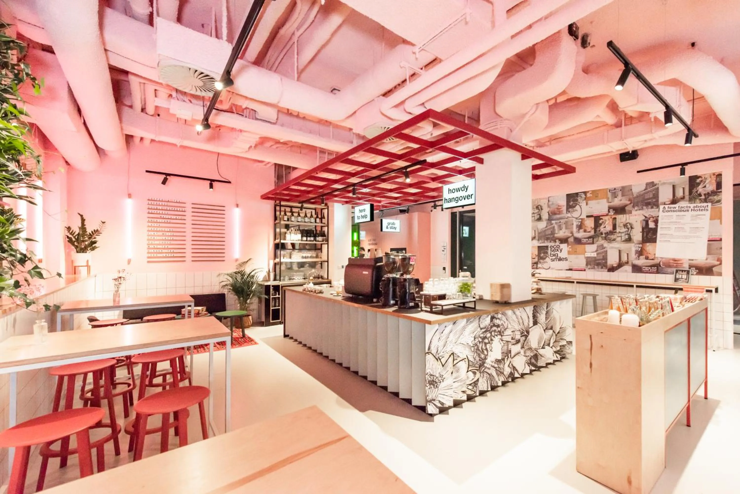 Restaurant/places to eat in Conscious Hotel Vondelpark