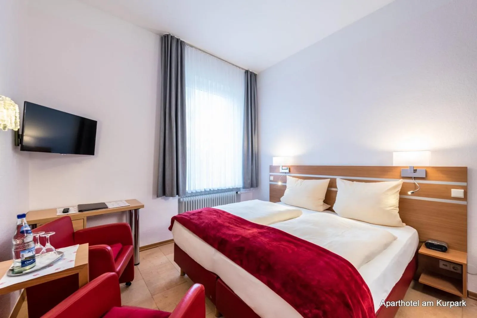 Bed in Aparthotel am Kurpark