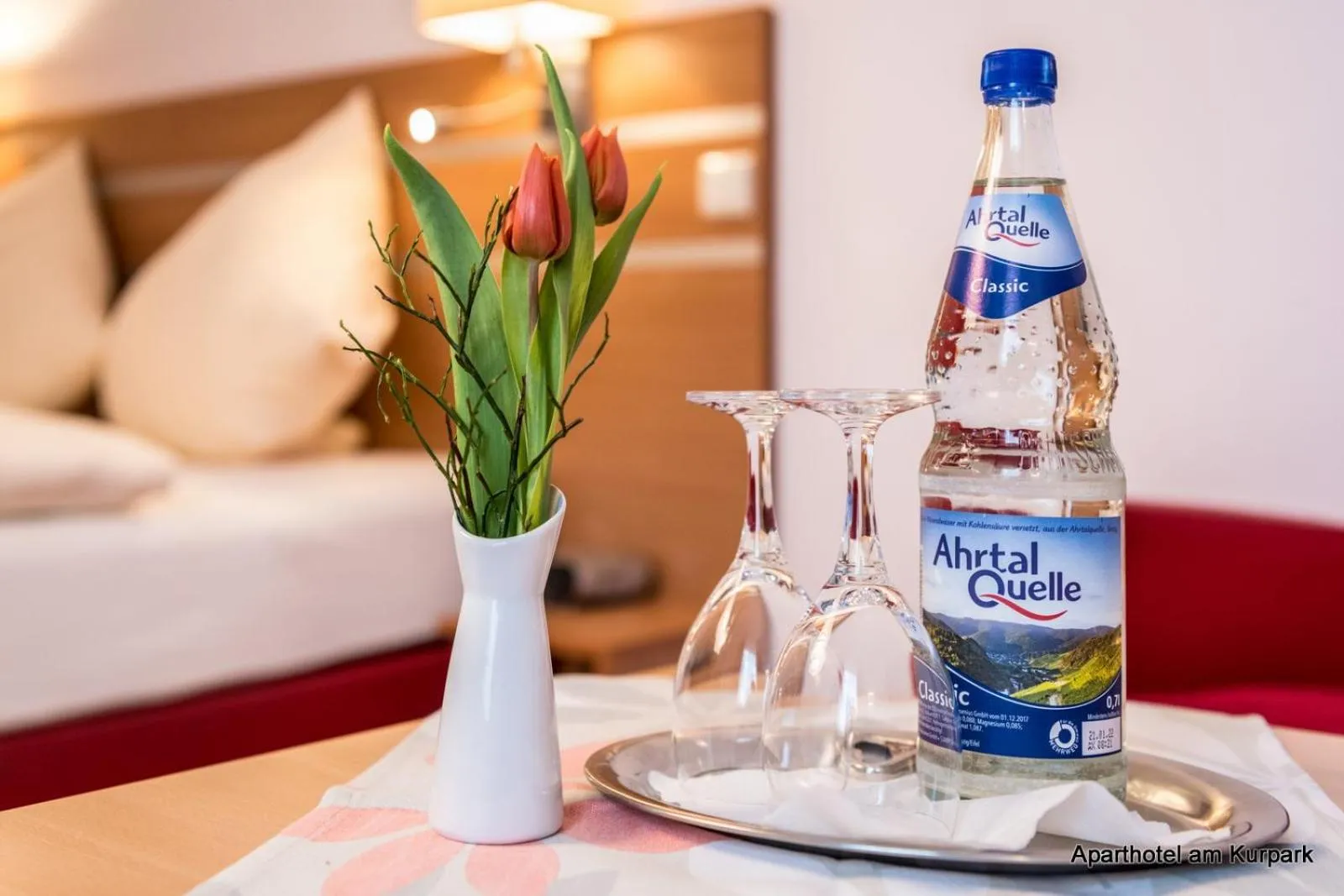 Food and drinks in Aparthotel am Kurpark