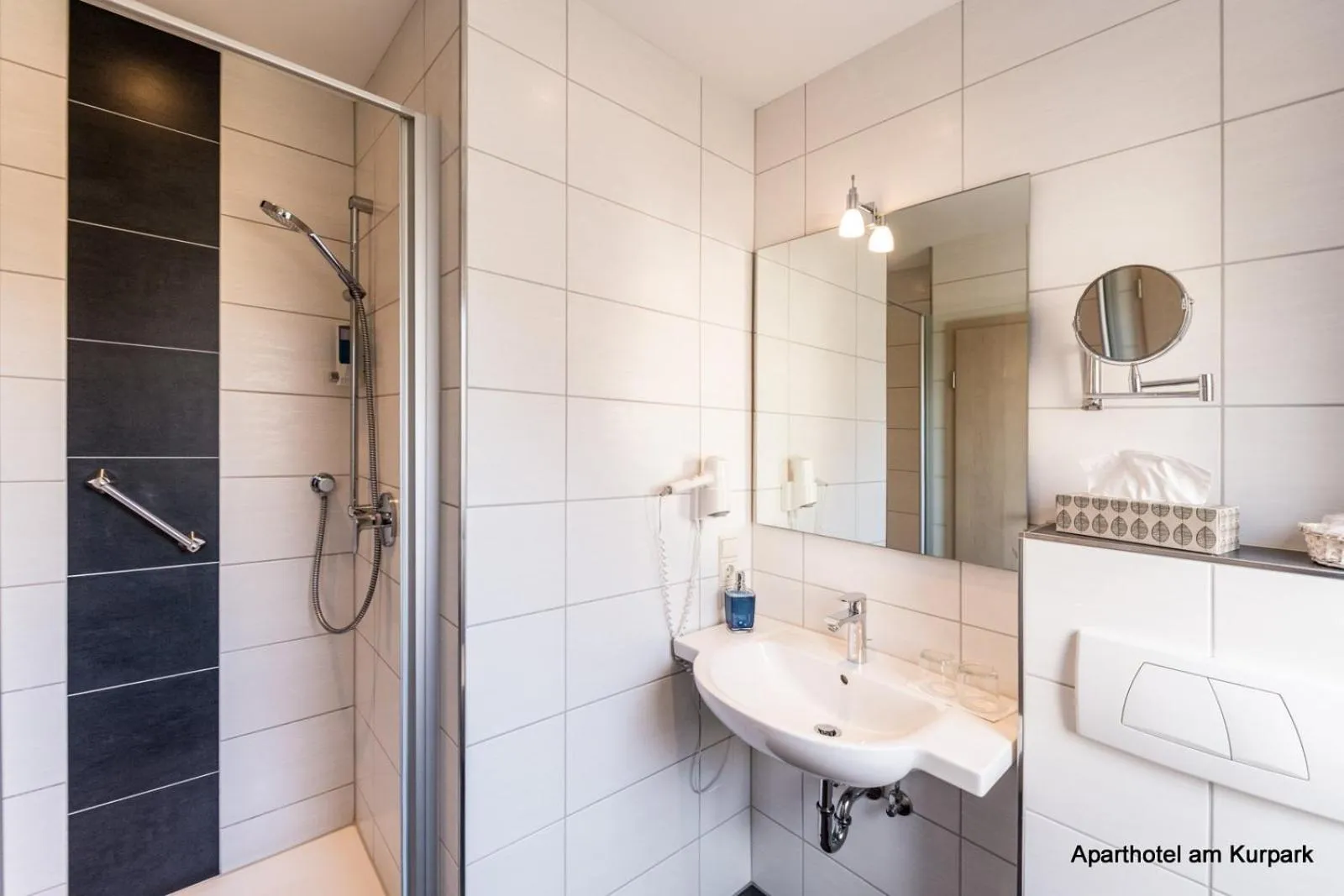 Bathroom in Aparthotel am Kurpark