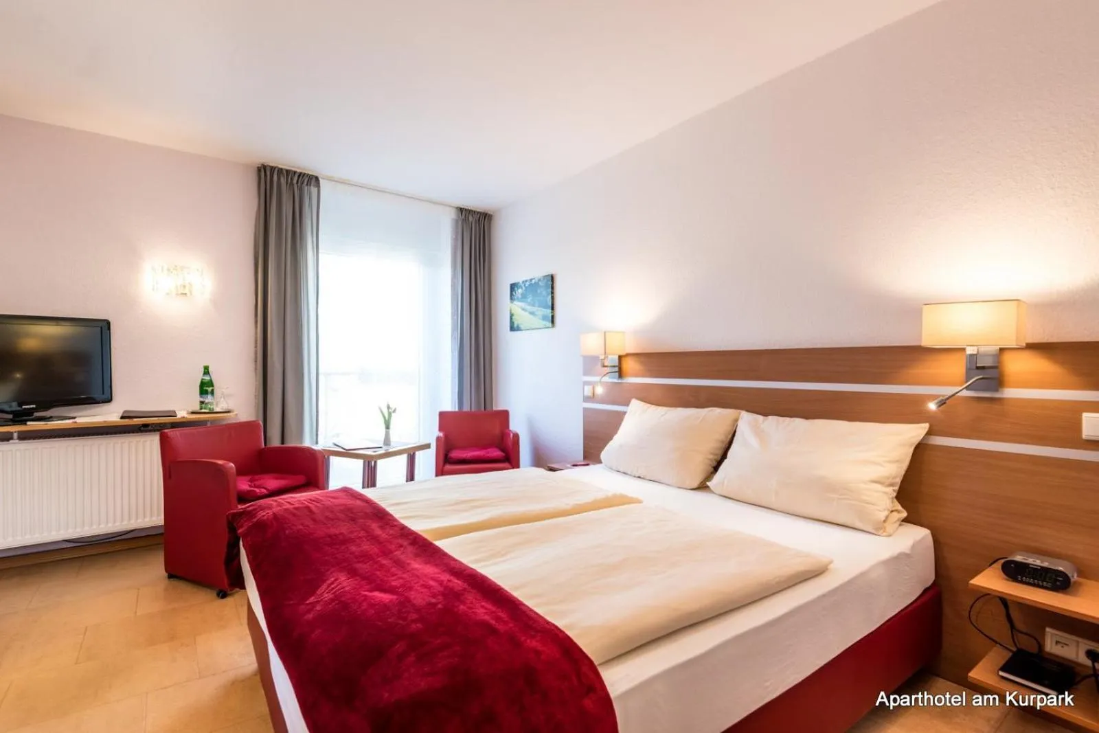 Bed in Aparthotel am Kurpark