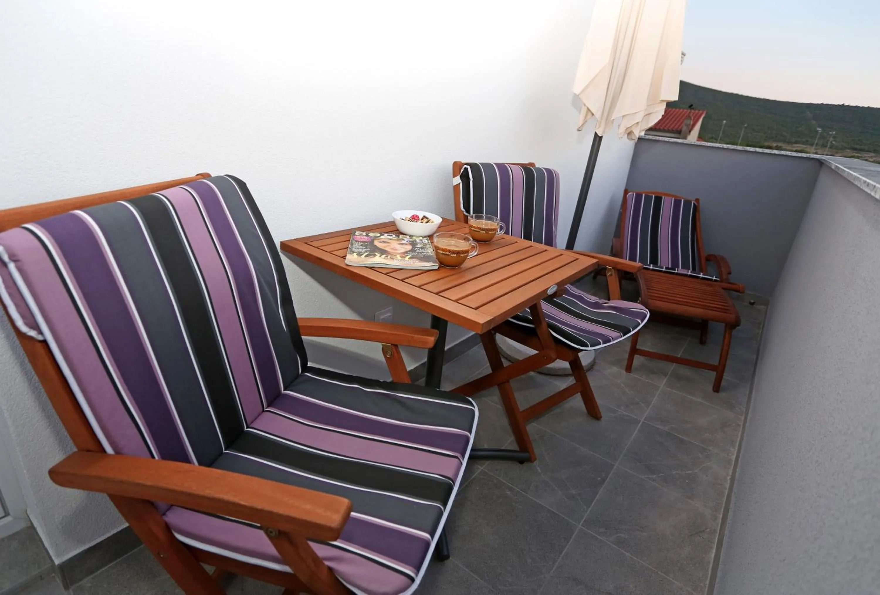 Balcony/Terrace in Guesthouse Villa DomeNico