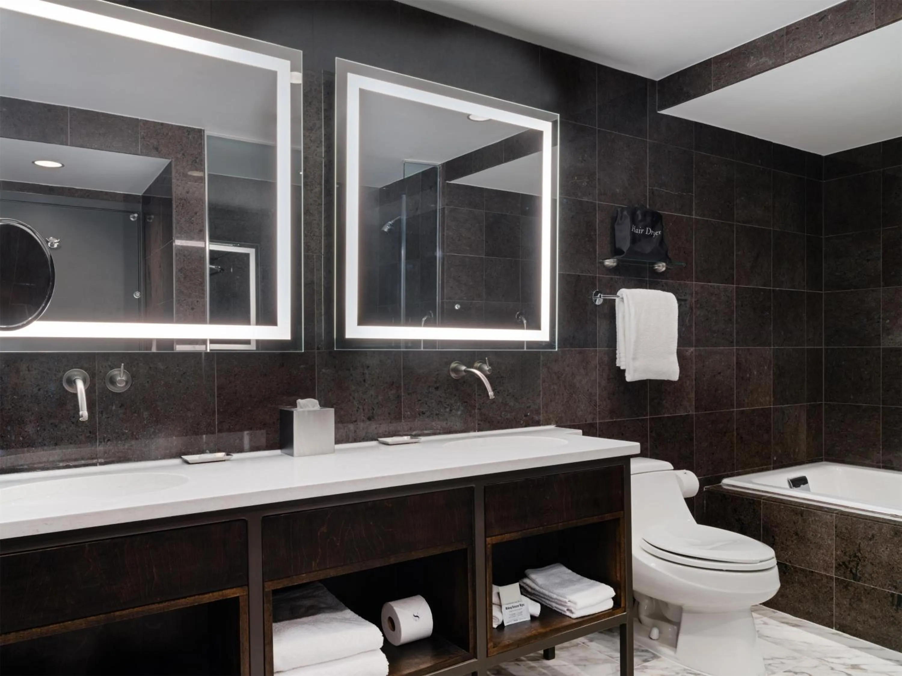 Toilet in The Sam Houston, Tapestry Collection by Hilton