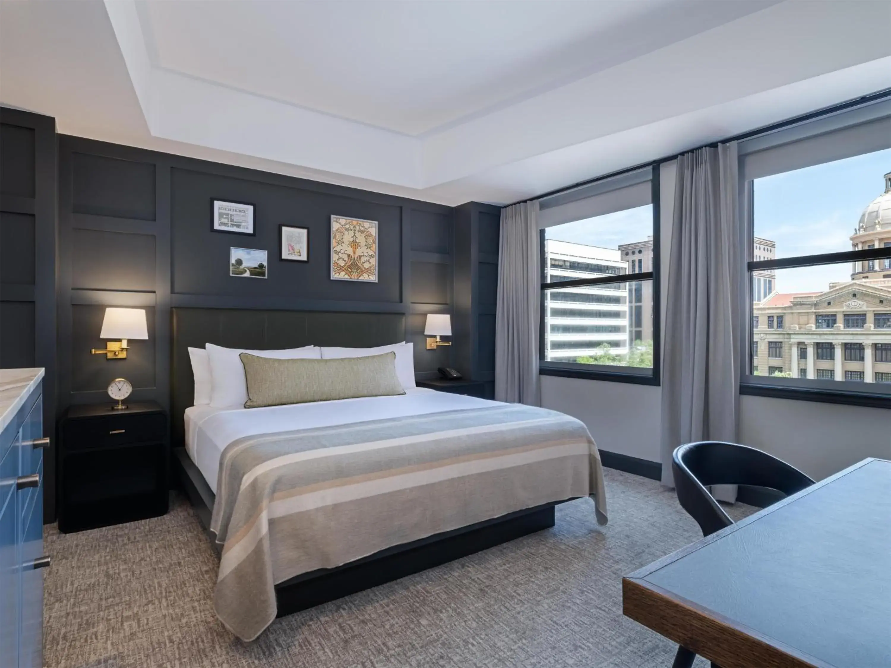King Room in The Sam Houston Hotel, Curio Collection by Hilton King Room in The Sam Houston Hotel, Curio Collection by Hilton