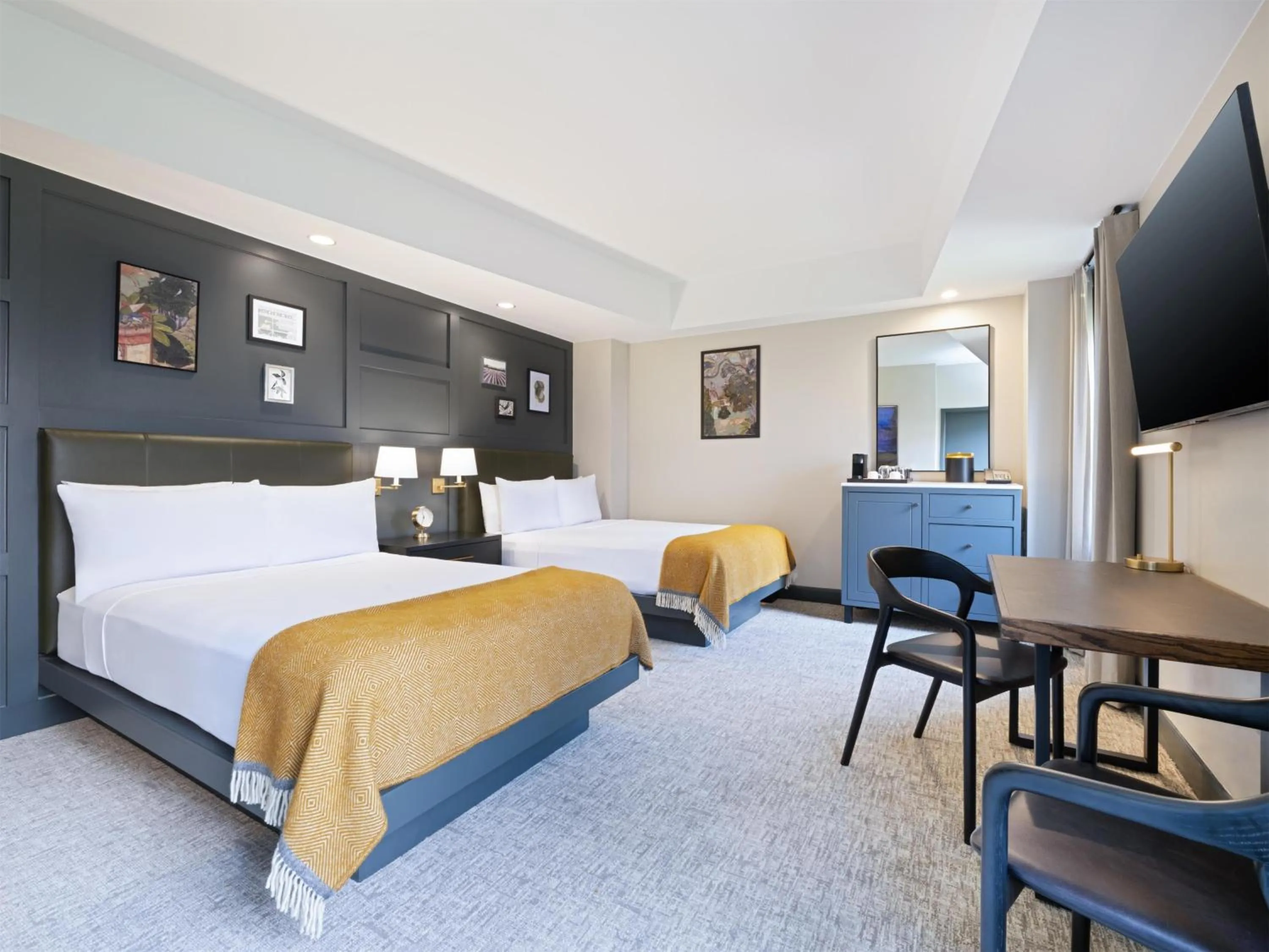 Bed in The Sam Houston, Tapestry Collection by Hilton