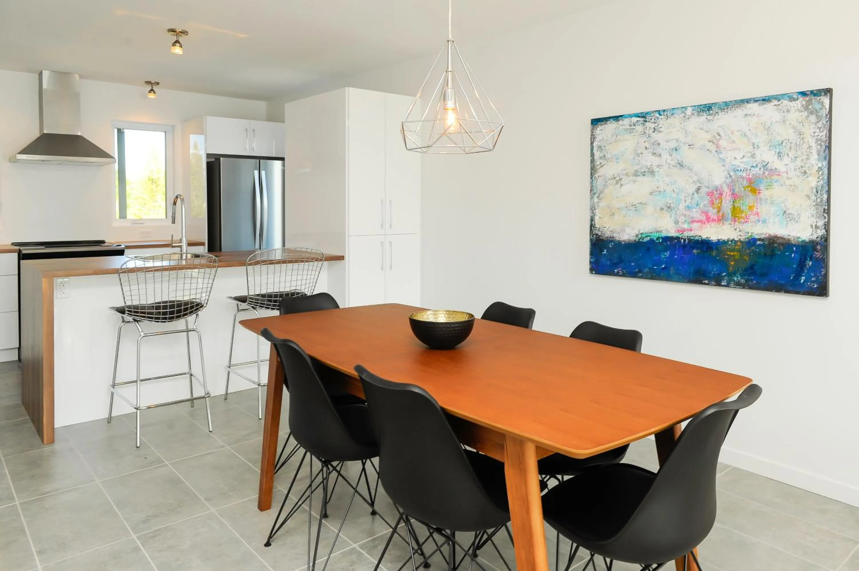 Dining area in Auberge Des Îles