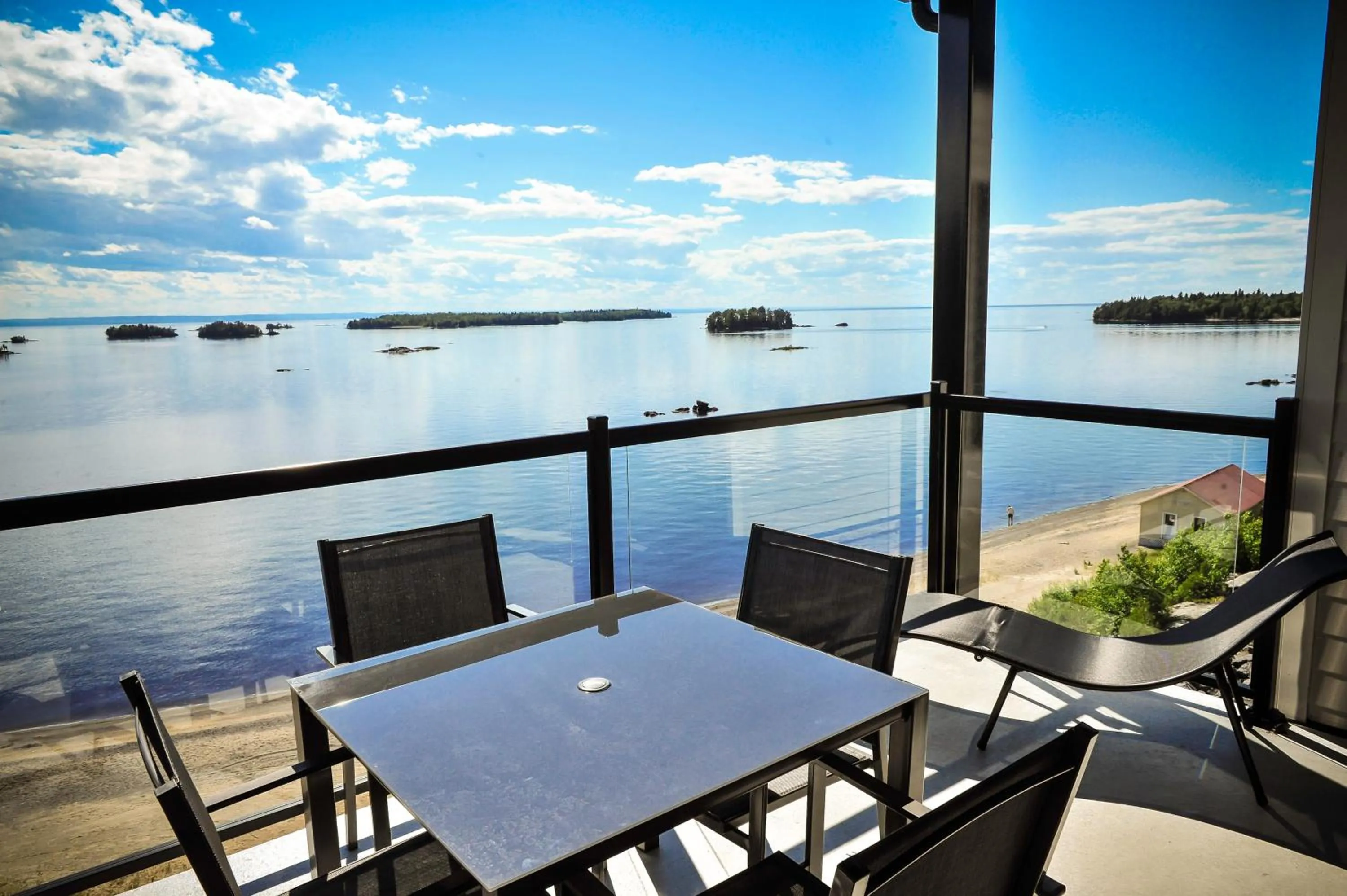 Balcony/Terrace in Auberge Des Îles