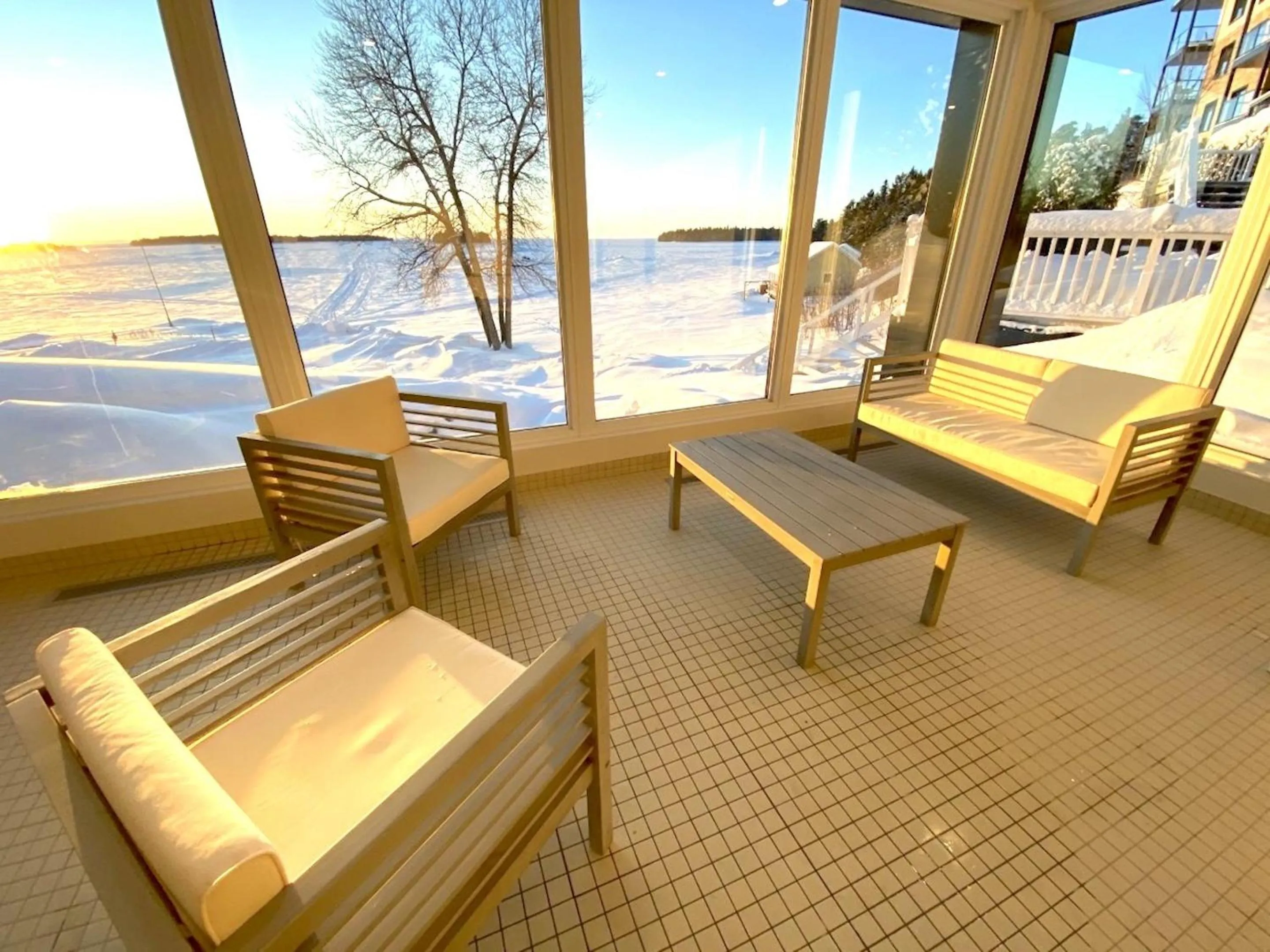 Winter in Auberge Des Îles