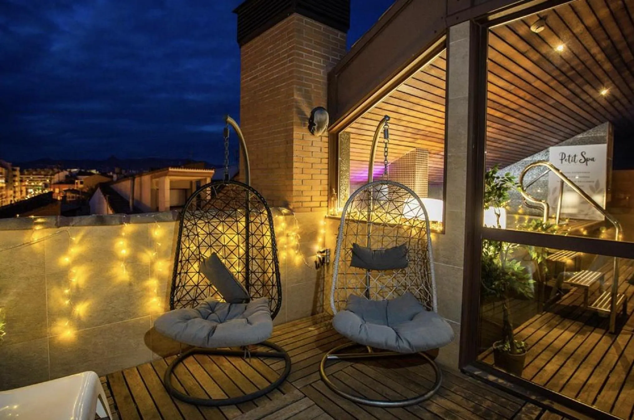 Solarium in Hotel Sancho Abarca Petit SPA