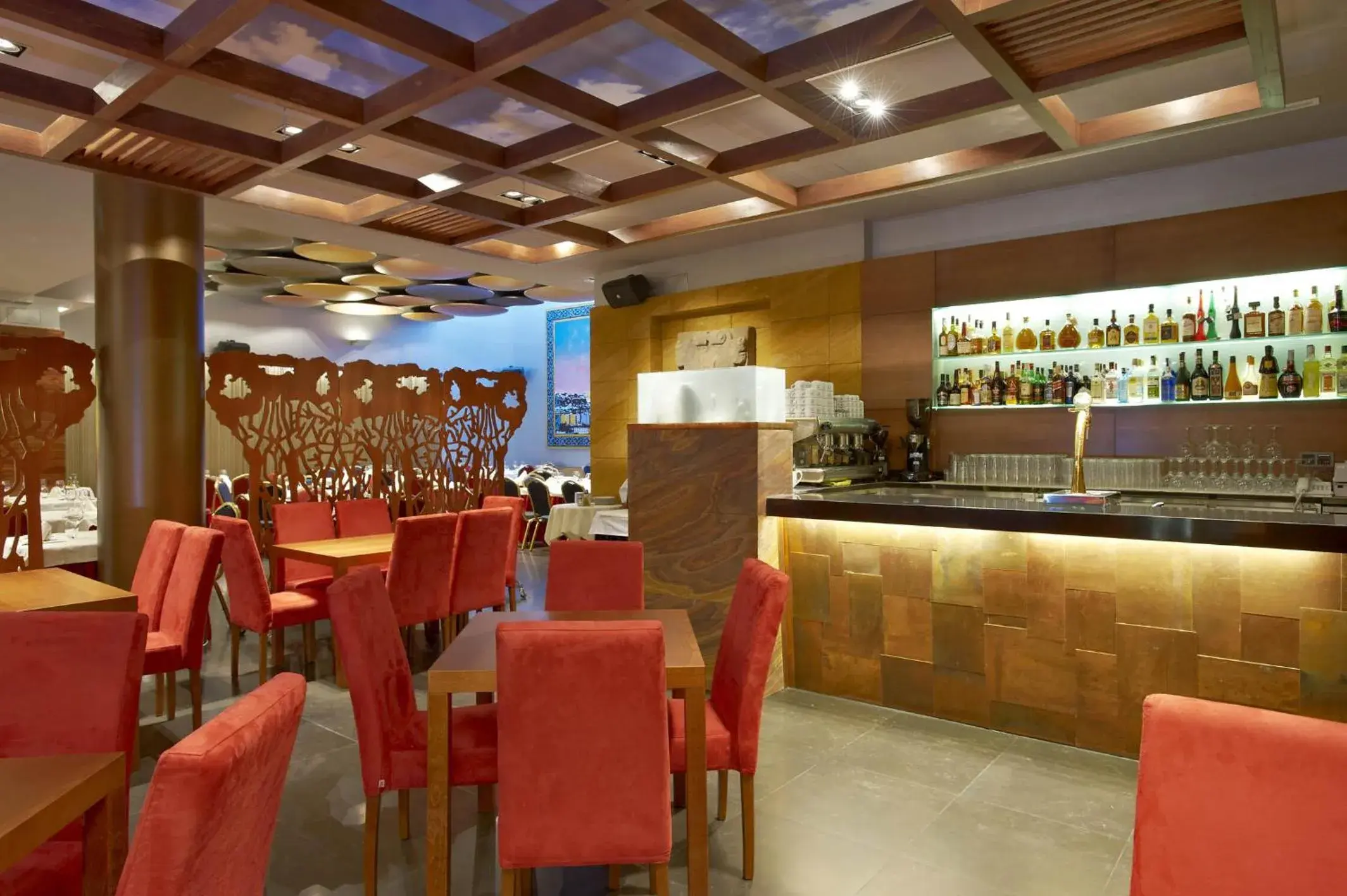 Lounge or bar in Hotel Sancho Abarca Petit SPA Lounge or bar in Hotel Sancho Abarca Petit SPA