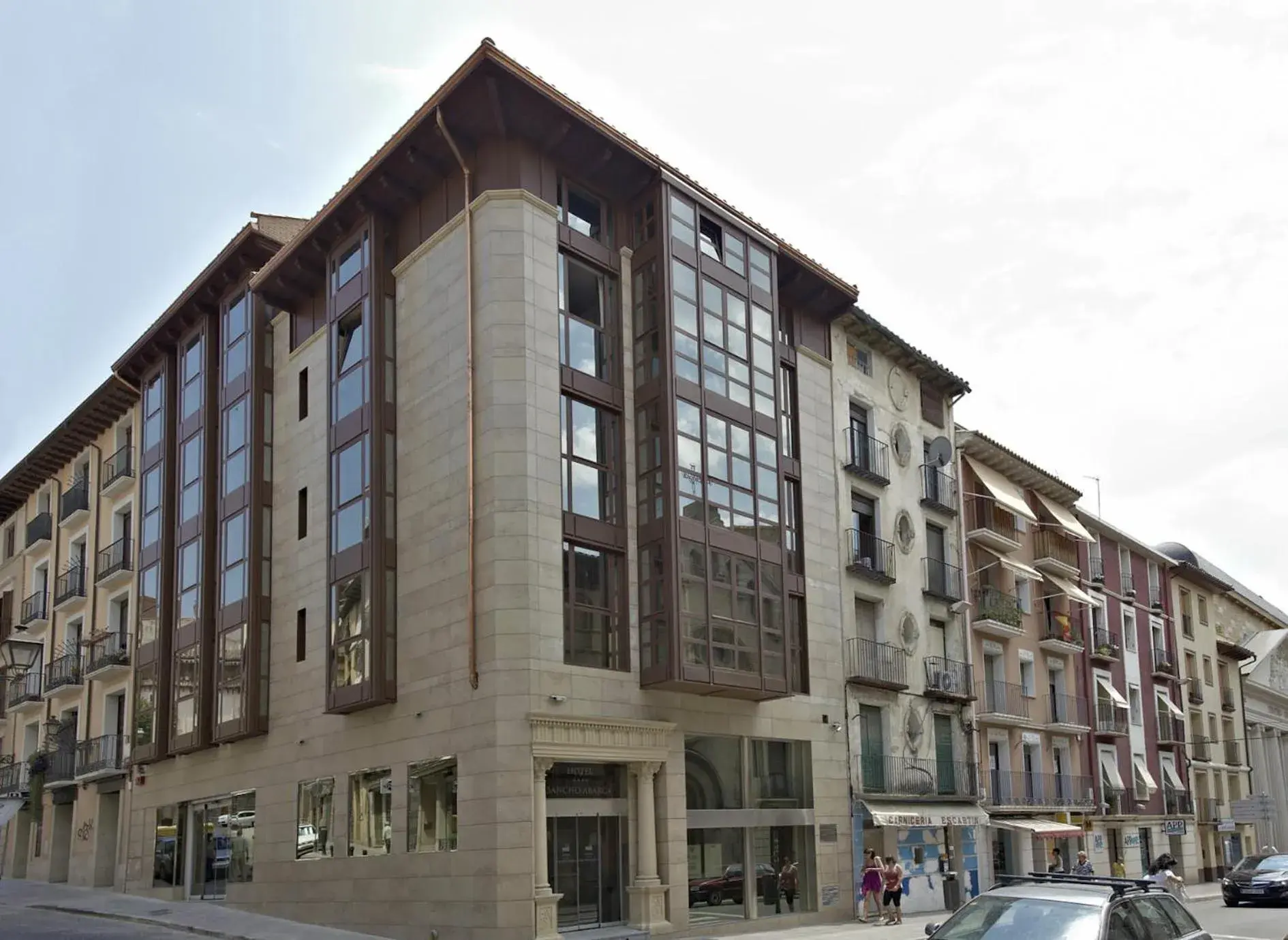 Facade/entrance in Hotel Sancho Abarca Petit SPA Facade/entrance in Hotel Sancho Abarca Petit SPA