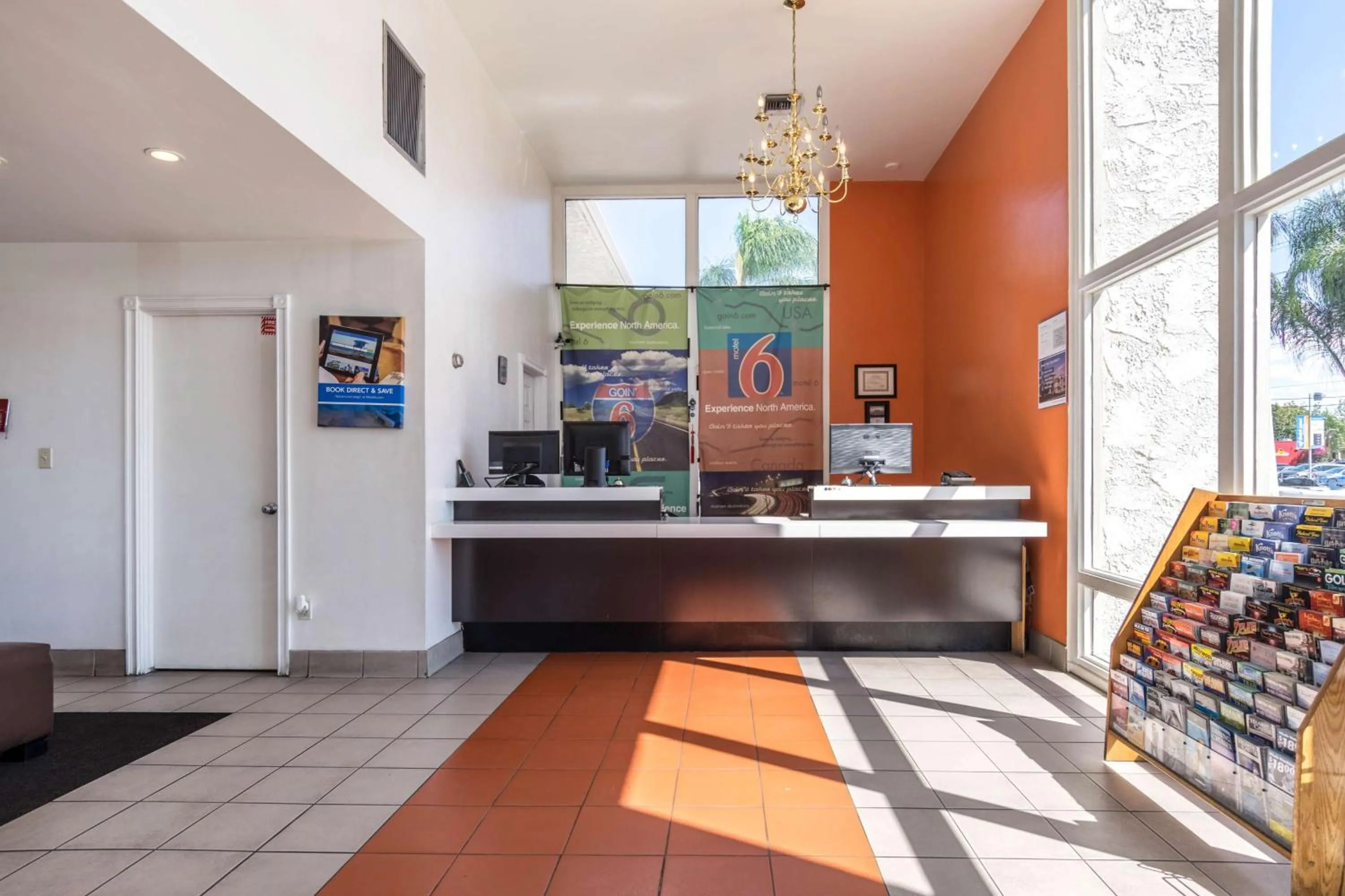 Lobby or reception in Motel 6-Redlands, CA