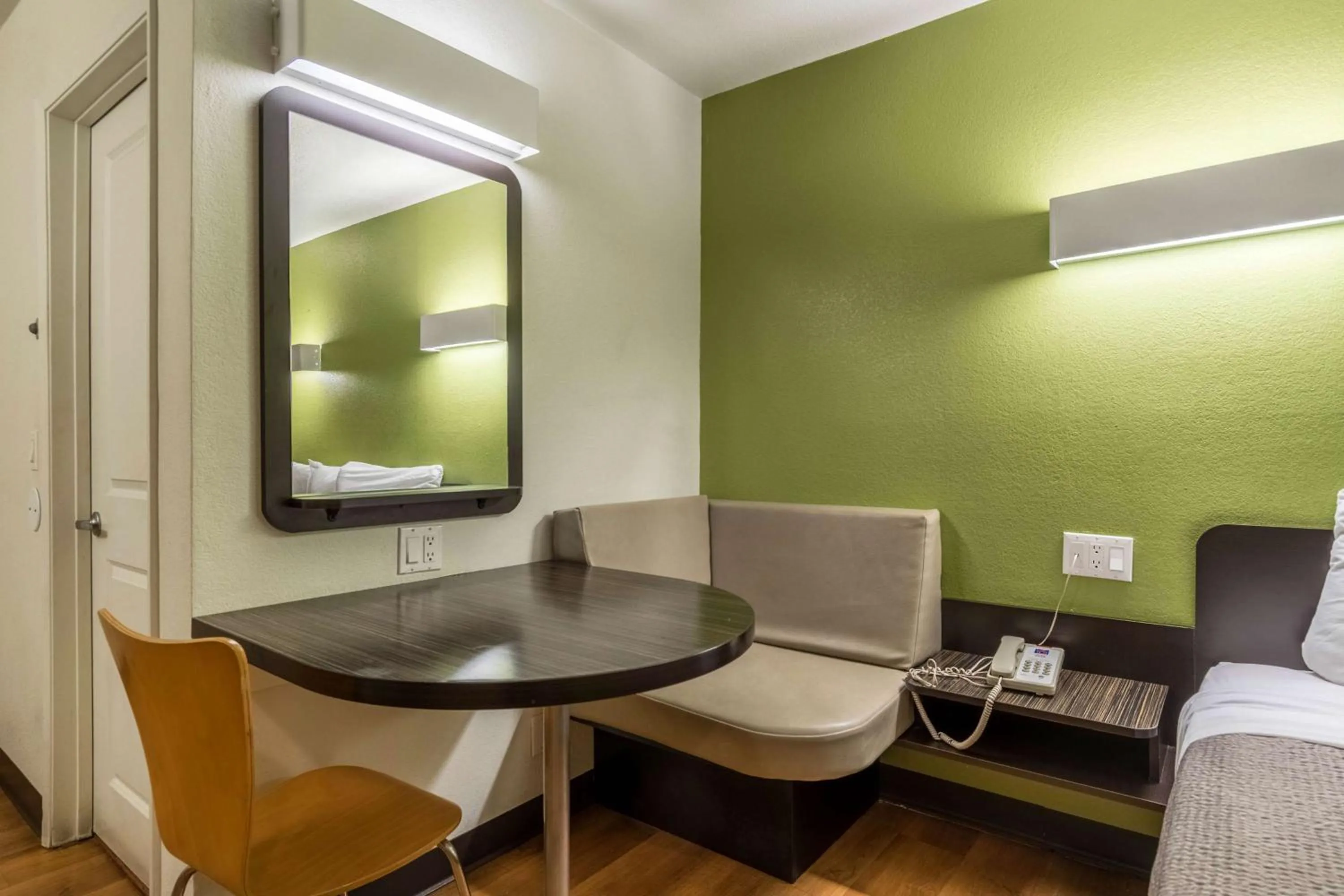 Photo of the whole room in Motel 6-Redlands, CA