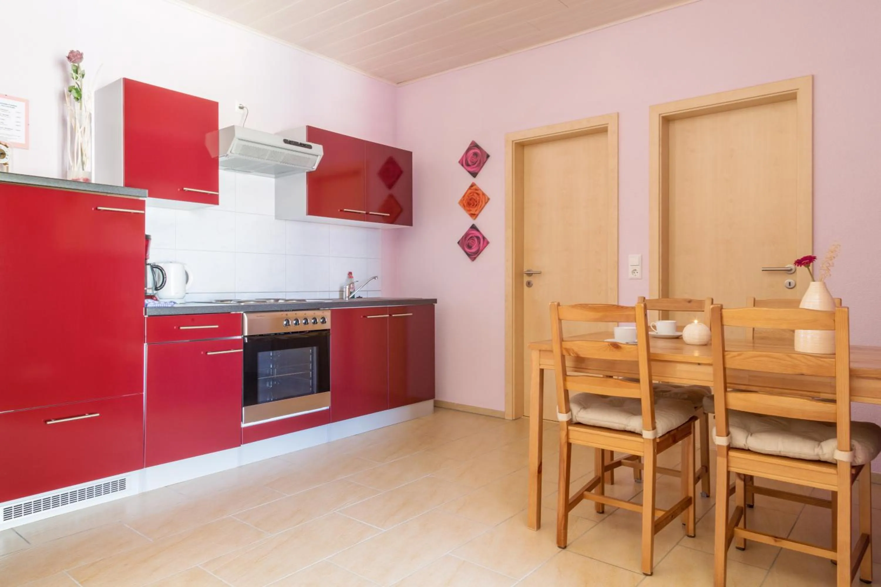 Kitchen or kitchenette in Pension Sieg