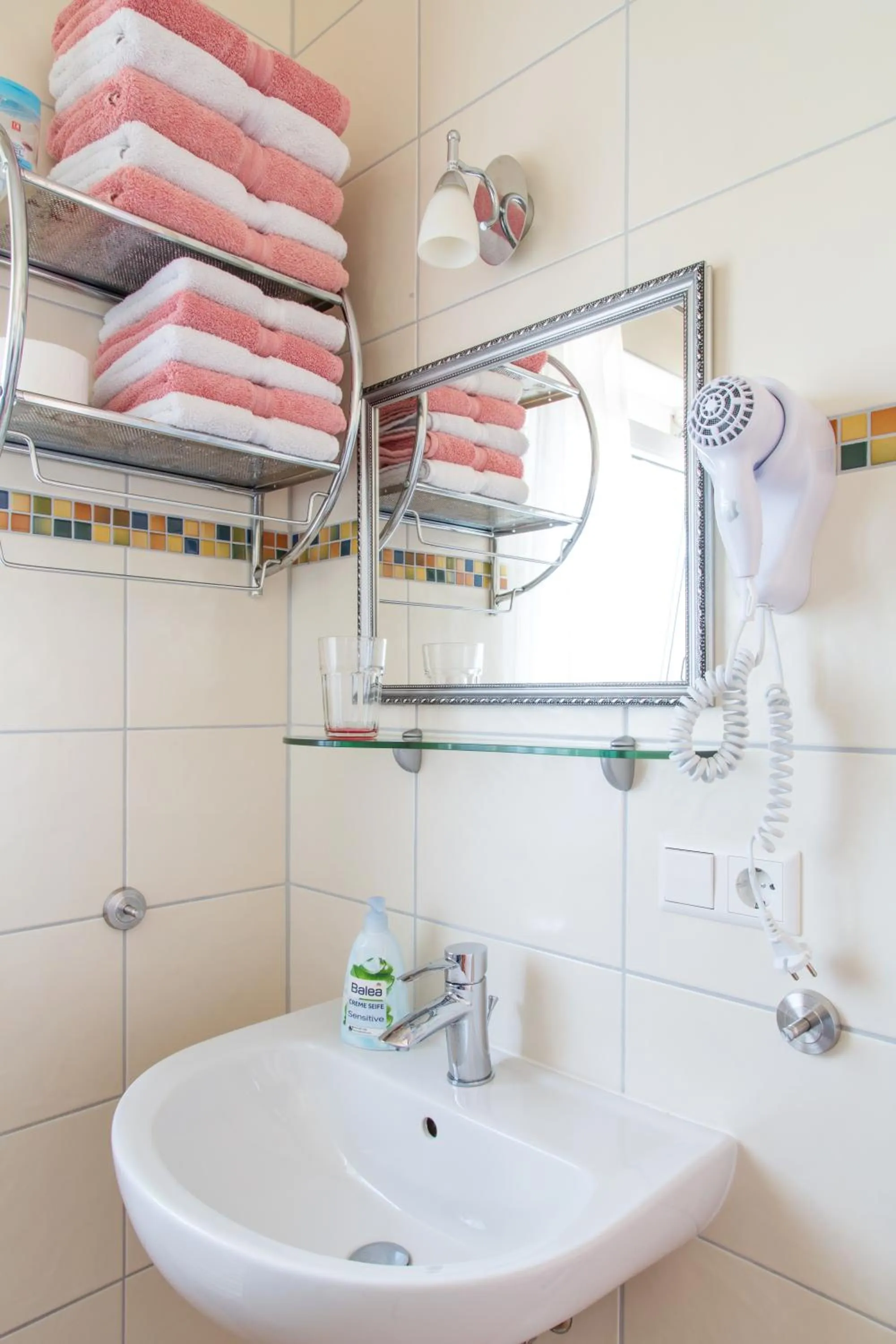 Bathroom in Pension Sieg