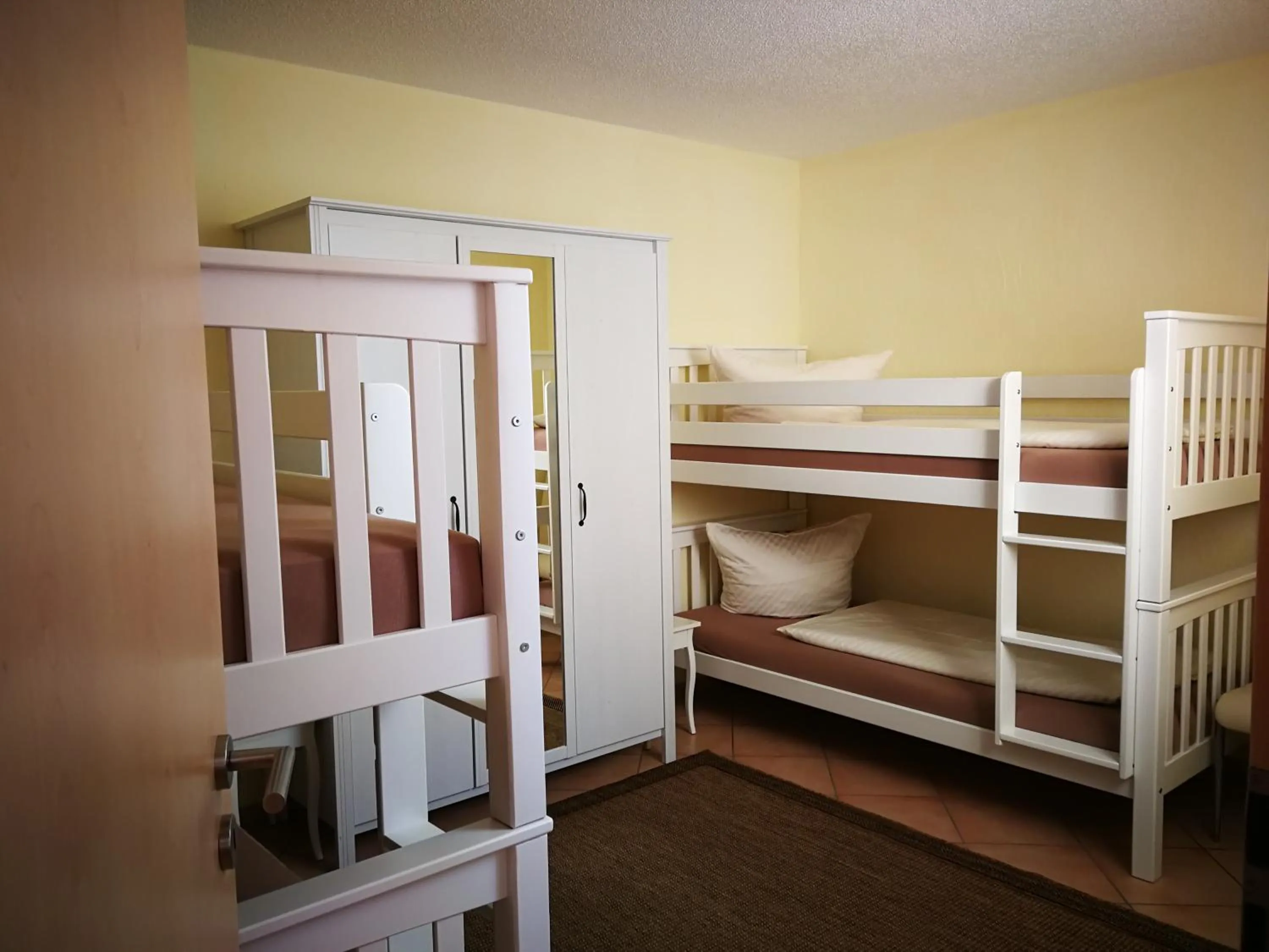 bunk bed, Bed in Pension Sieg