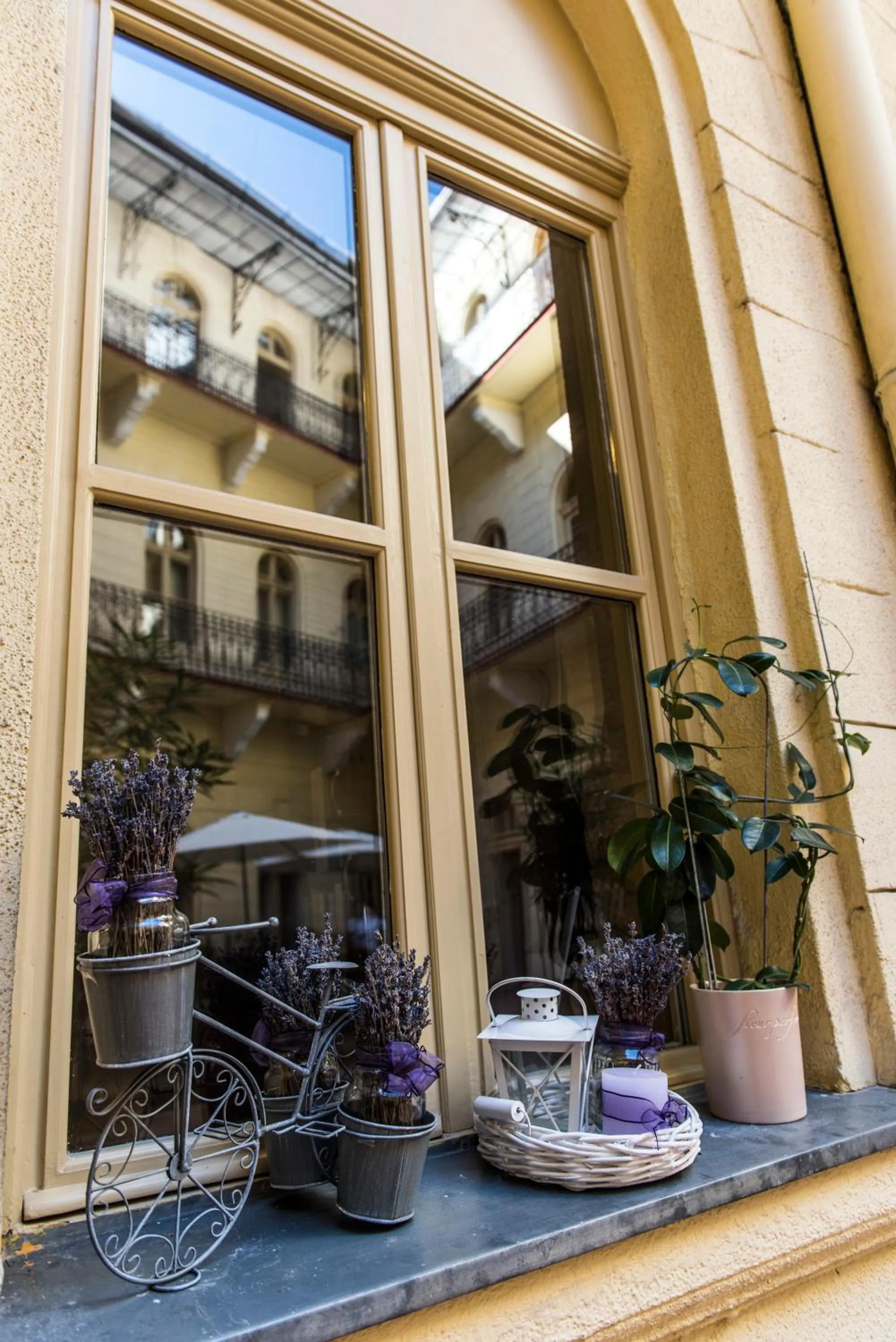 Decorative detail in Centrooms House