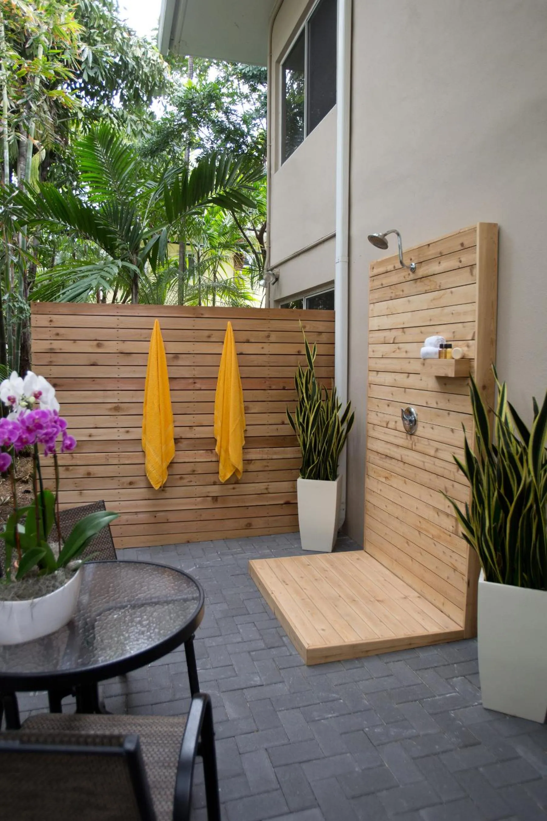 Patio in The Grand Resort and Spa & Worthington All Male