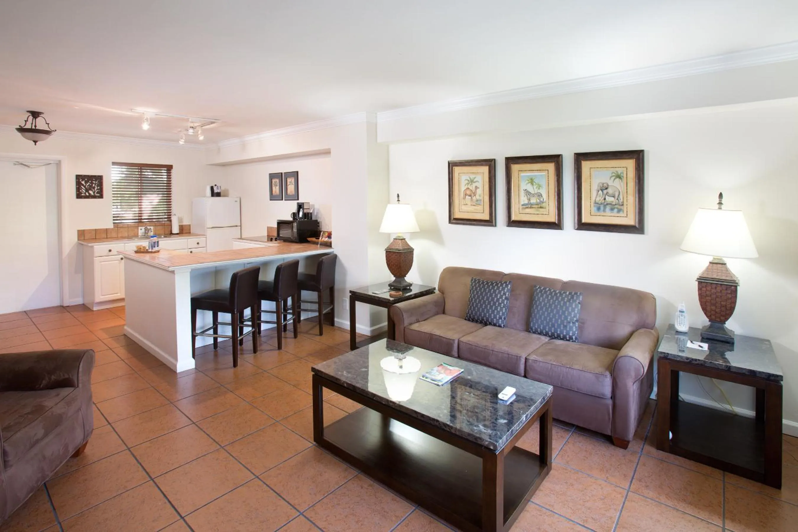 Living room in The Grand Resort and Spa & Worthington All Male