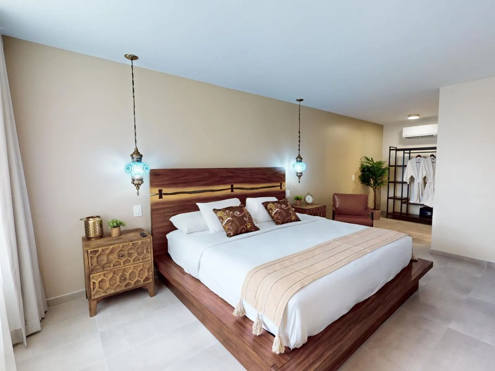 Bed in The Grand Resort and Spa & Worthington All Male