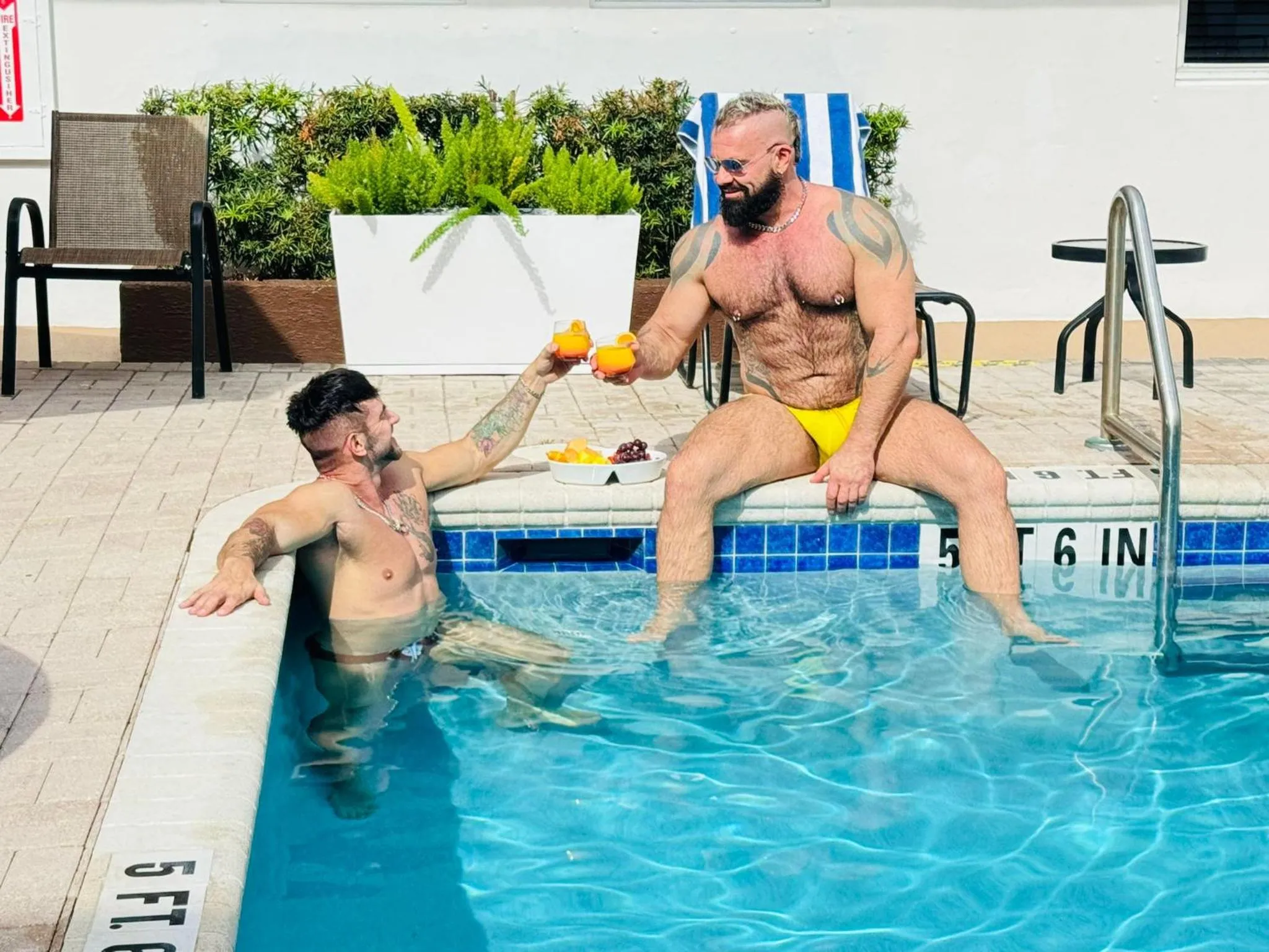 Swimming pool in The Grand Resort and Spa & Worthington All Male