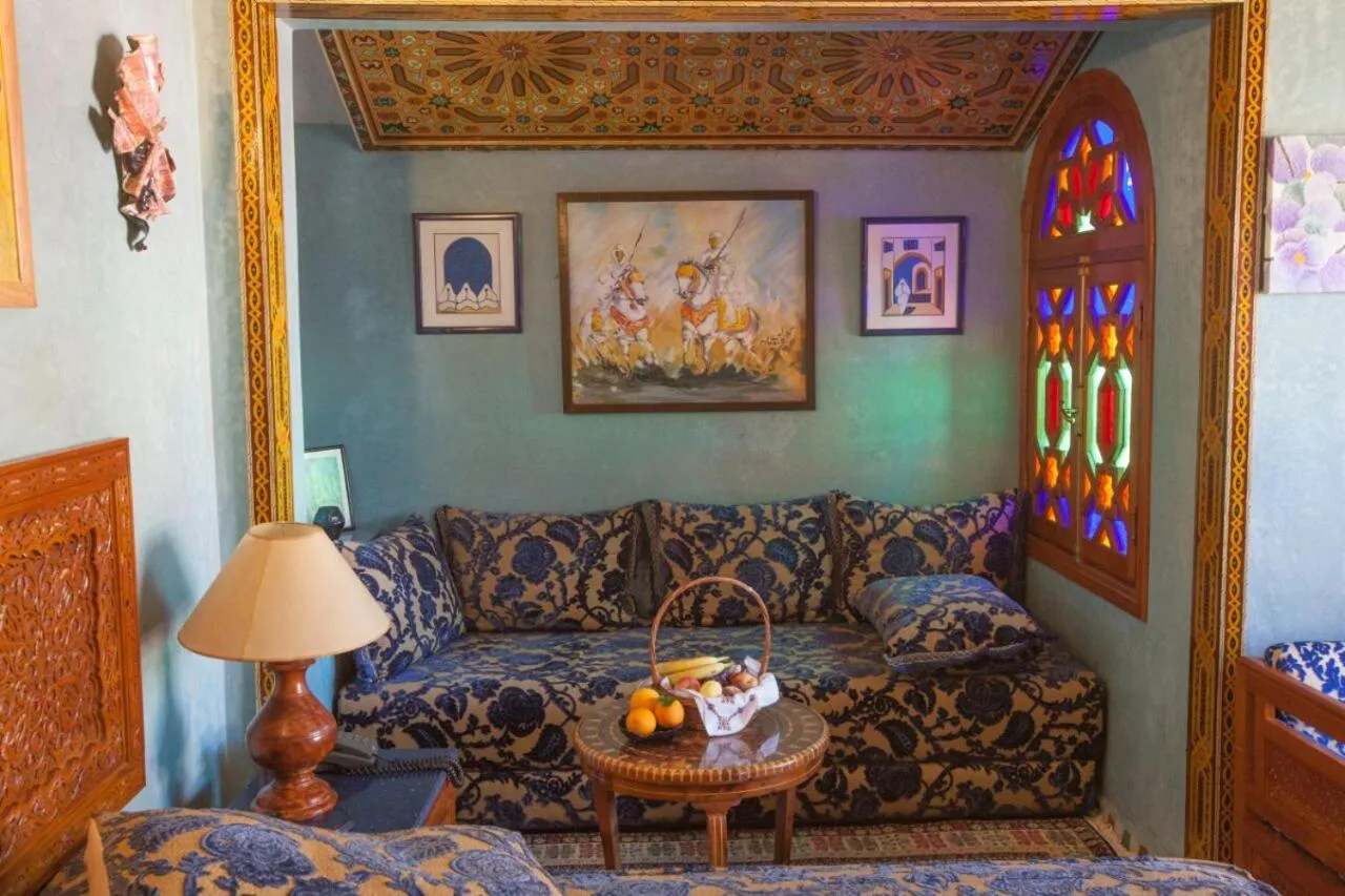 Decorative detail in Riad Alhambra