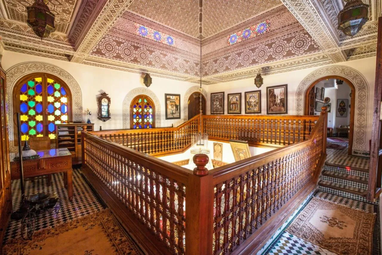 Decorative detail in Riad Alhambra