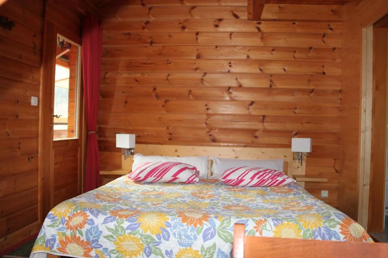 Bed in Hotel Restaurant Home Des Hautes Vosges