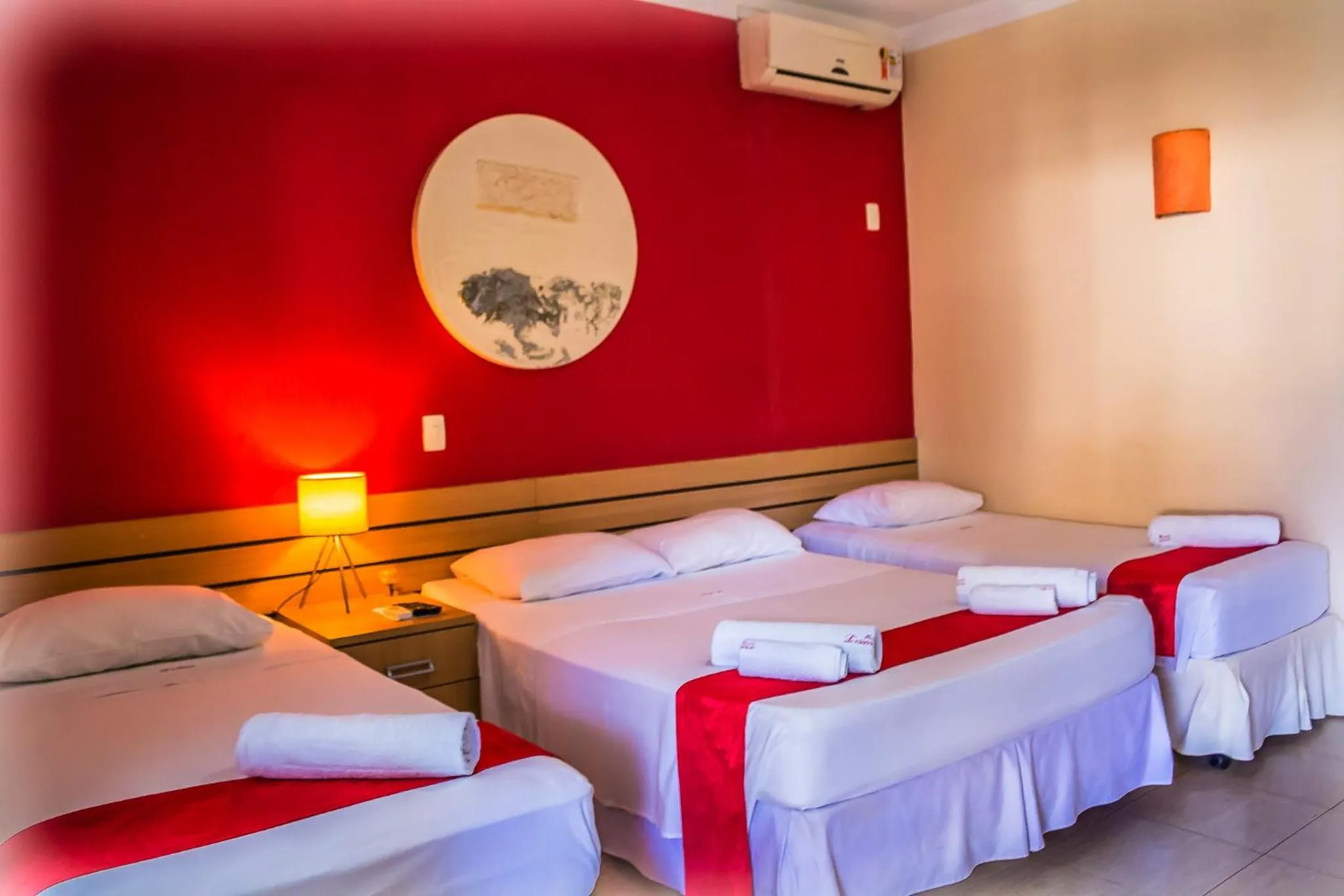 Bed in Pousada L'essence