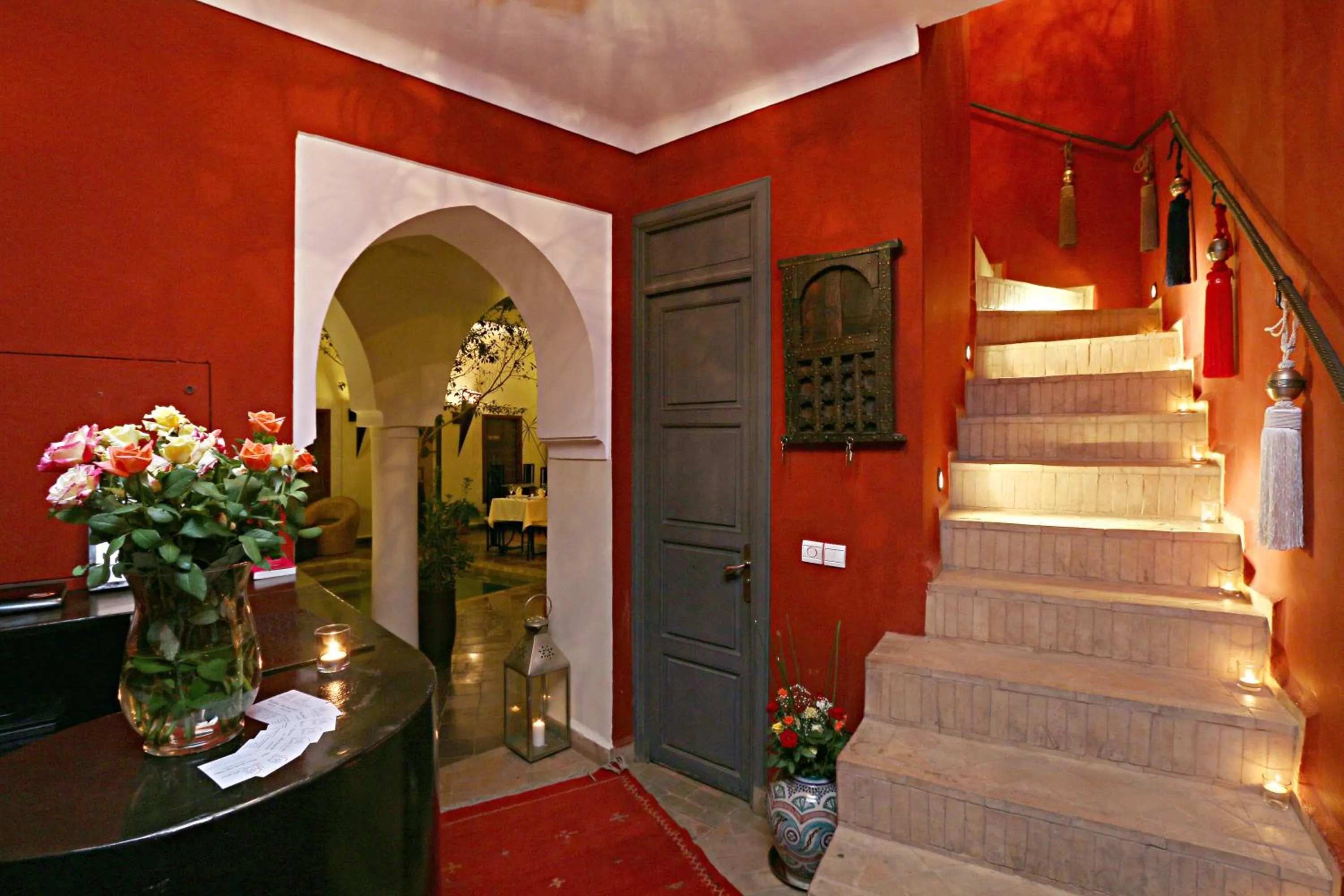 Lobby or reception in Riad Jardin Des Rêves