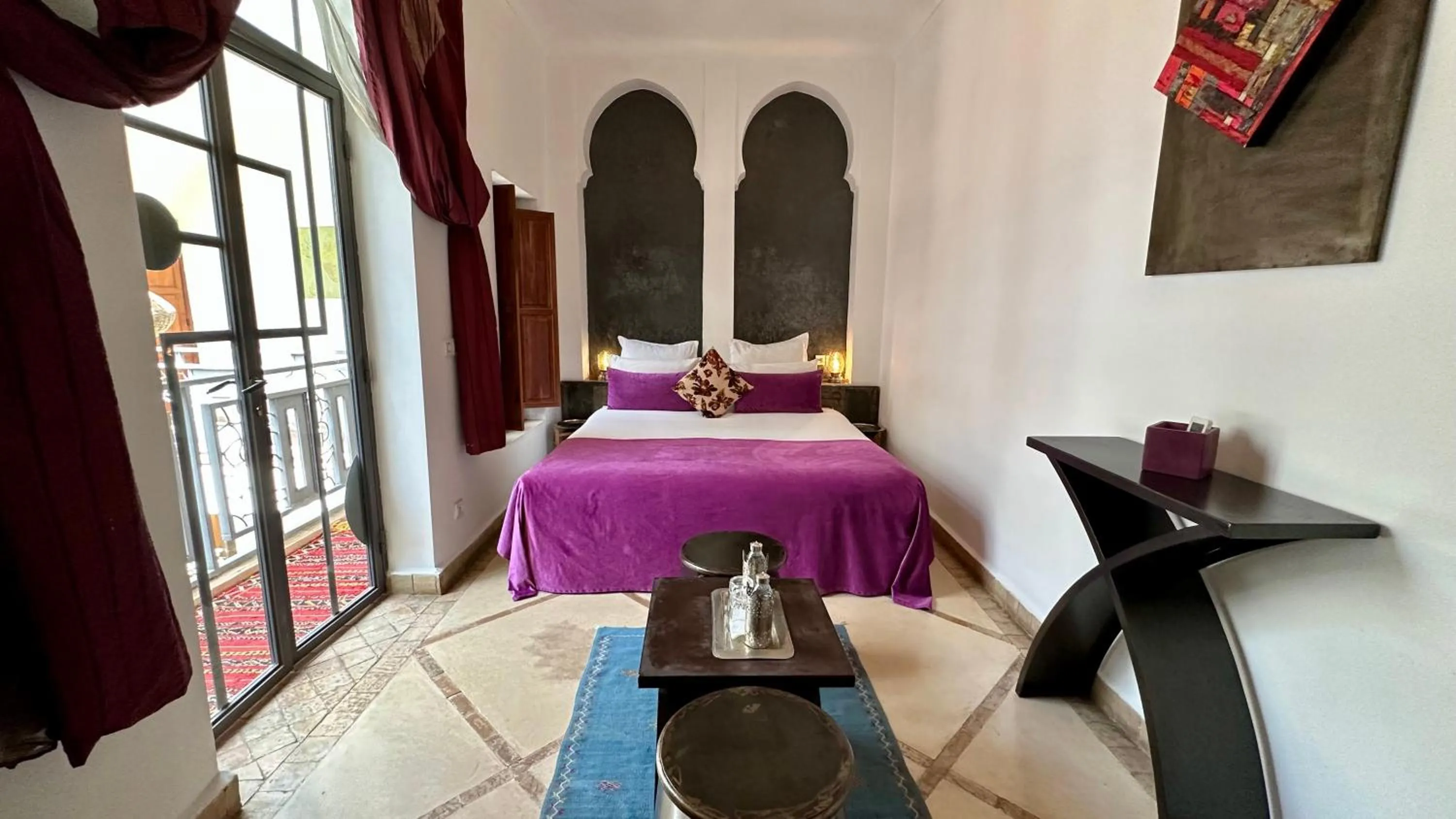Bedroom, Bed in Riad Jardin Des Rêves