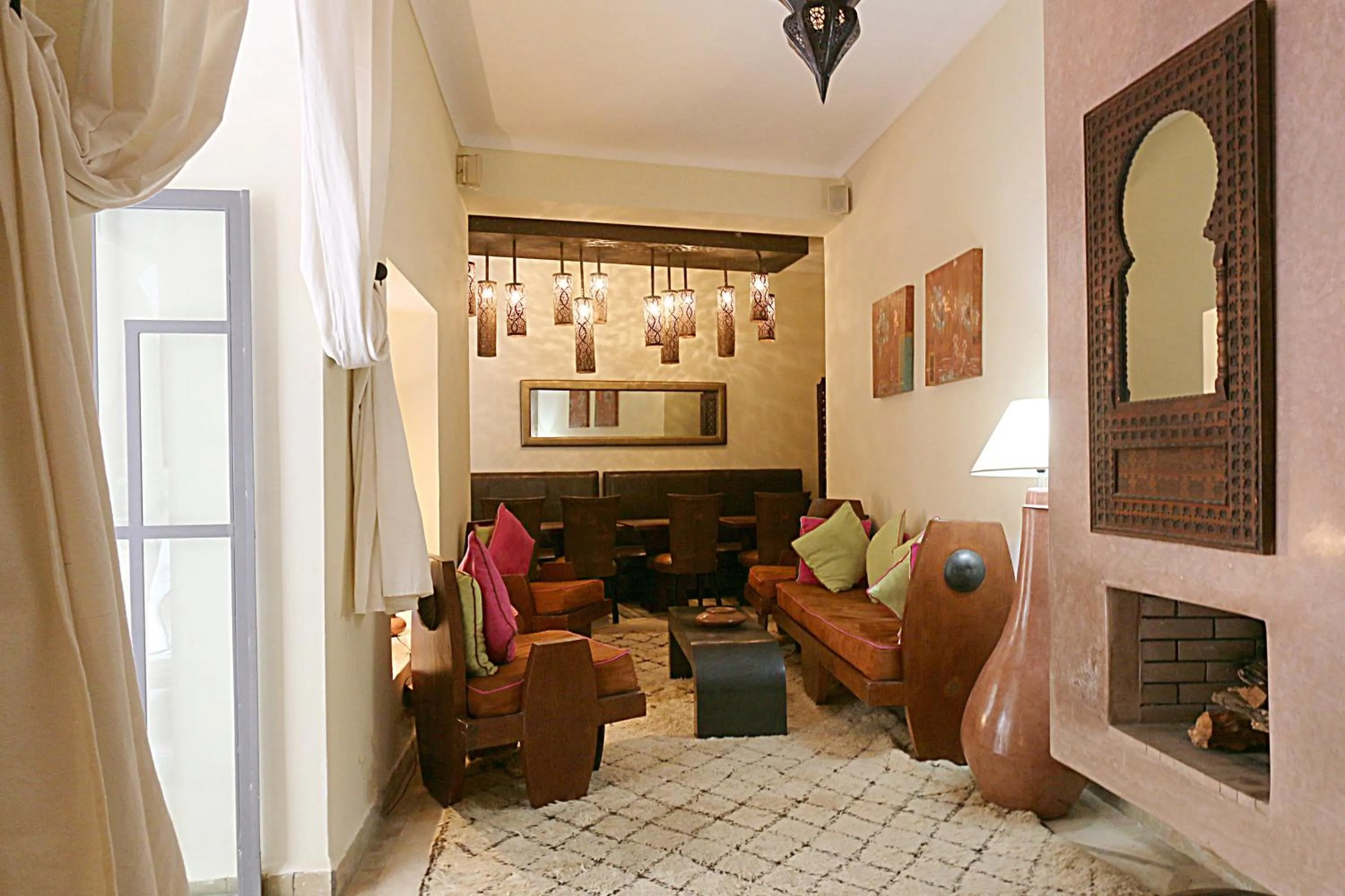Living room in Riad Jardin Des Rêves