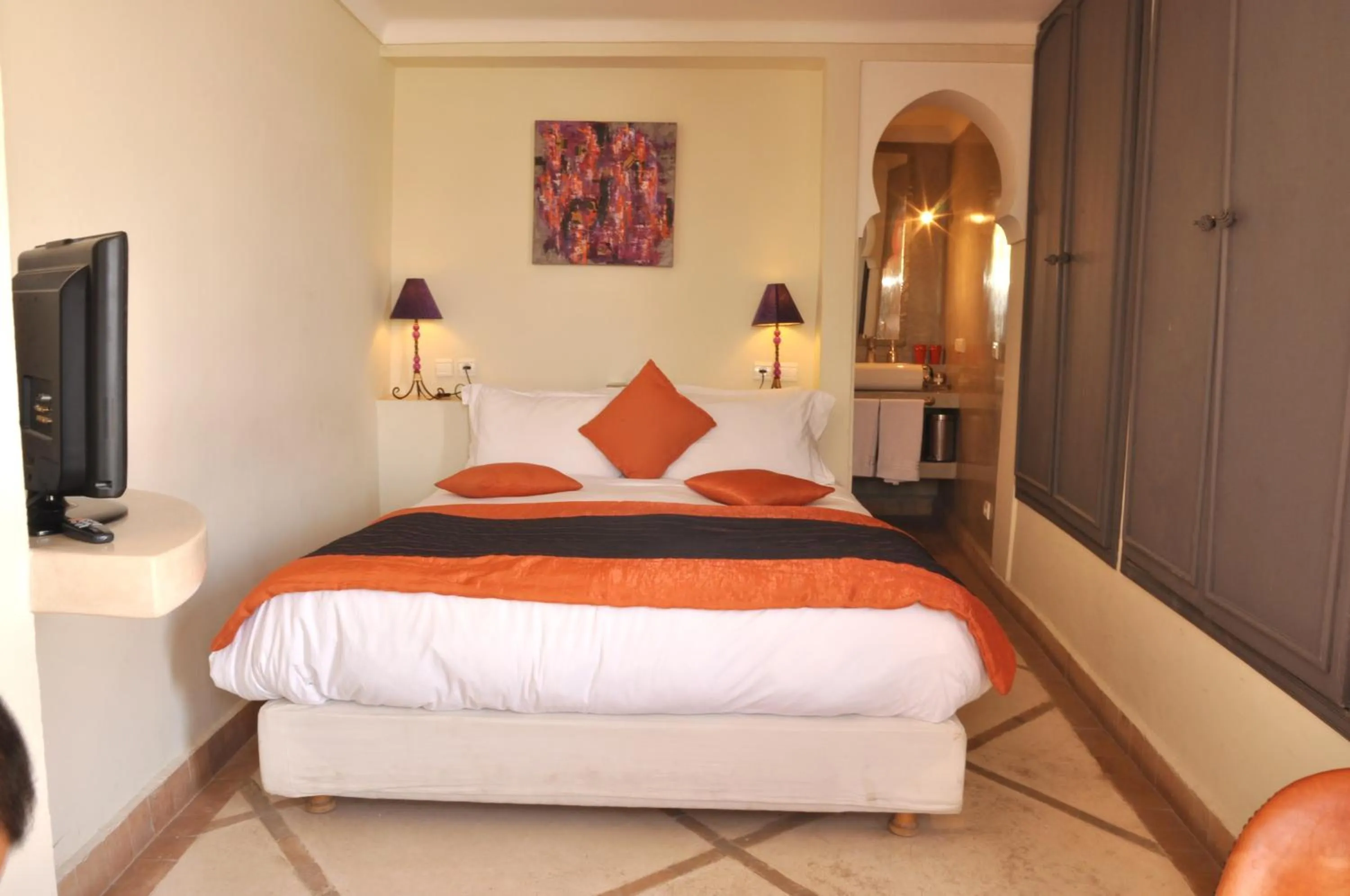 Bedroom, Bed in Riad Jardin Des Rêves