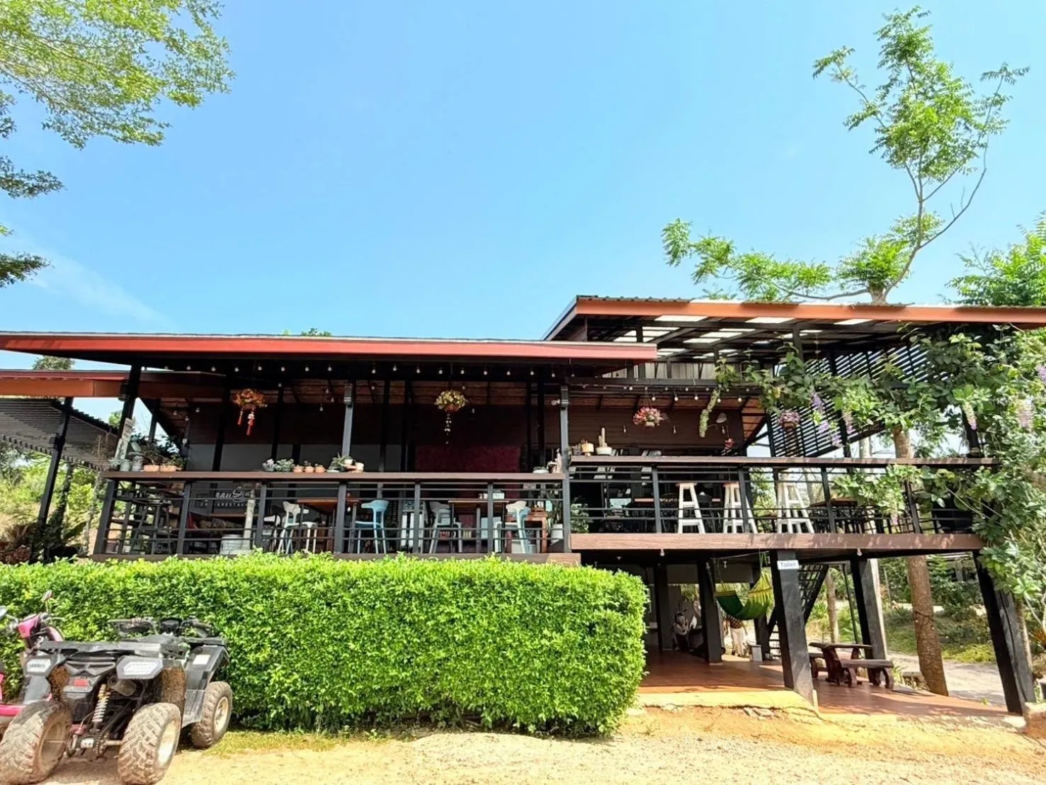 Balcony/Terrace in Baan Suan Hill Resort