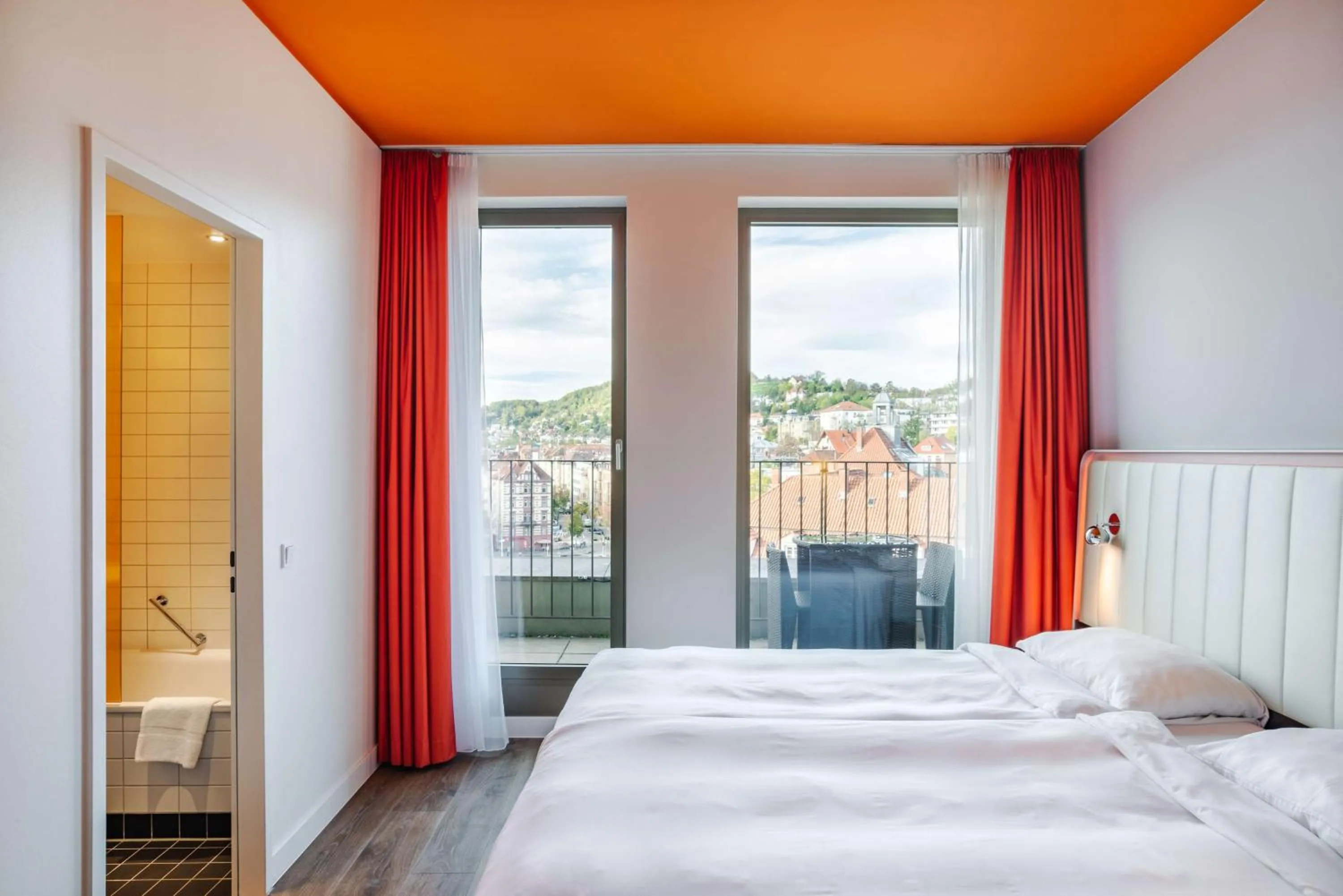 Bedroom, Bed in Park Inn by Radisson Stuttgart