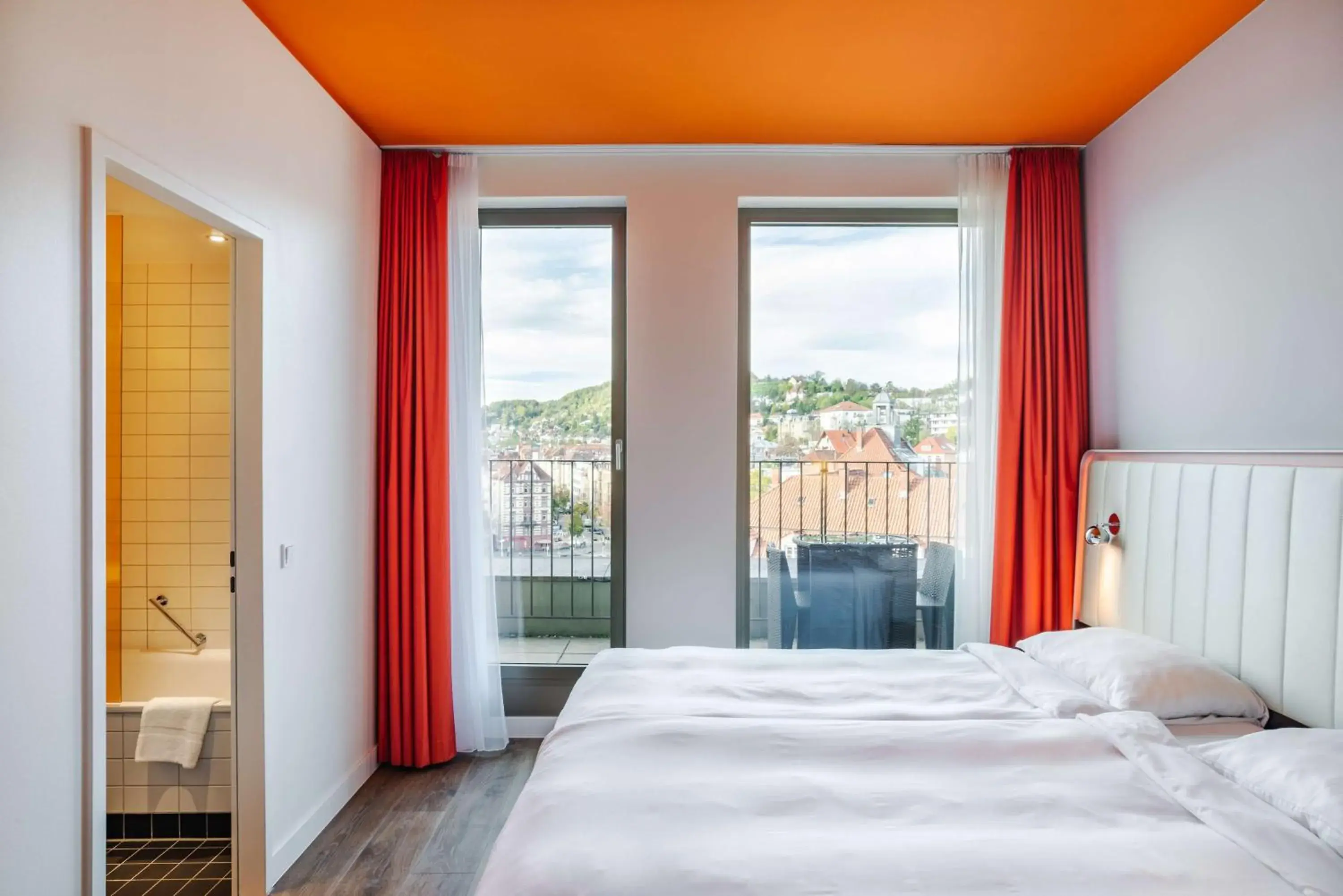 Bedroom, Bed in Park Inn by Radisson Stuttgart Bedroom, Bed in Park Inn by Radisson Stuttgart