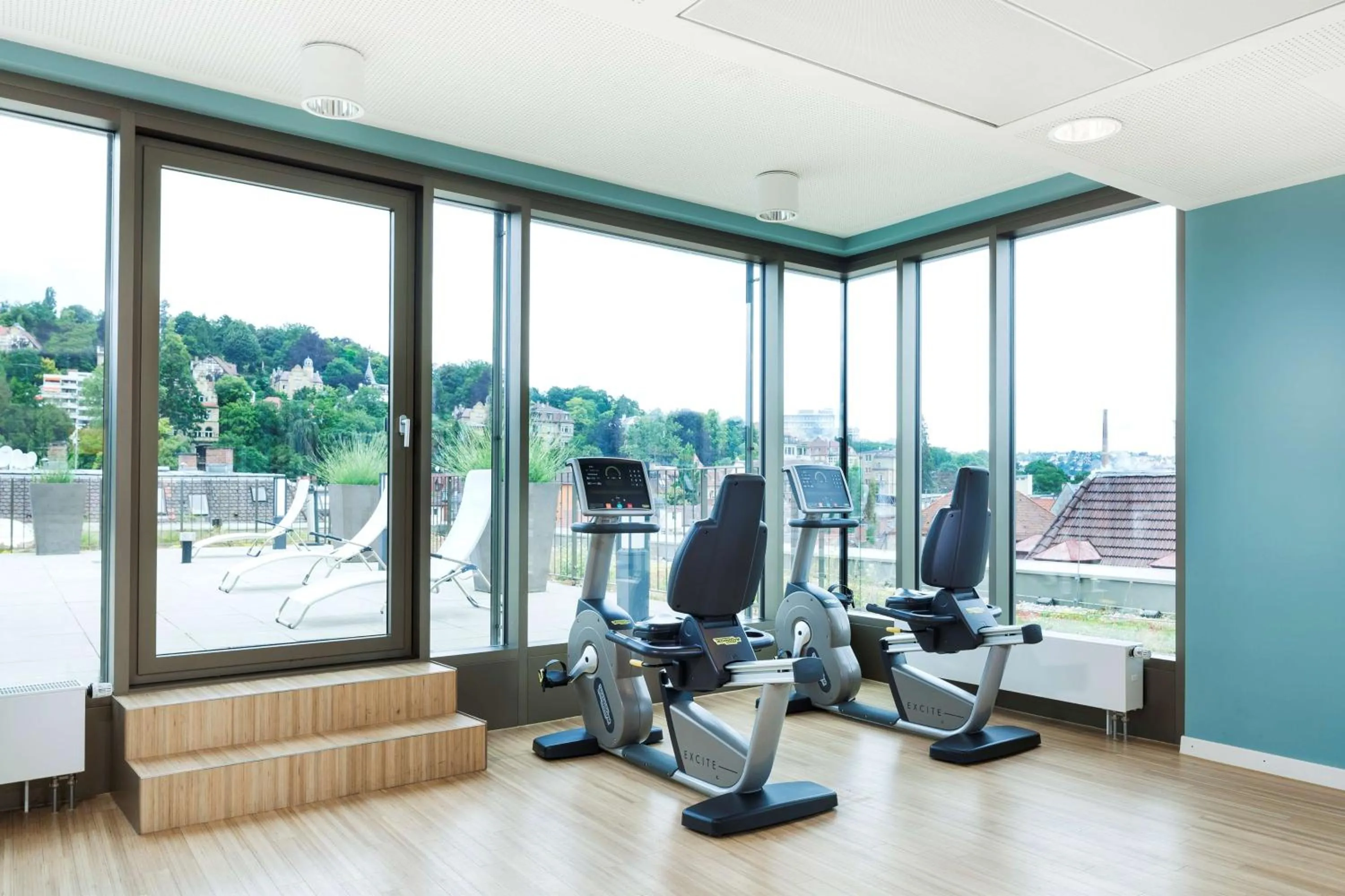 Fitness centre/facilities in Park Inn by Radisson Stuttgart