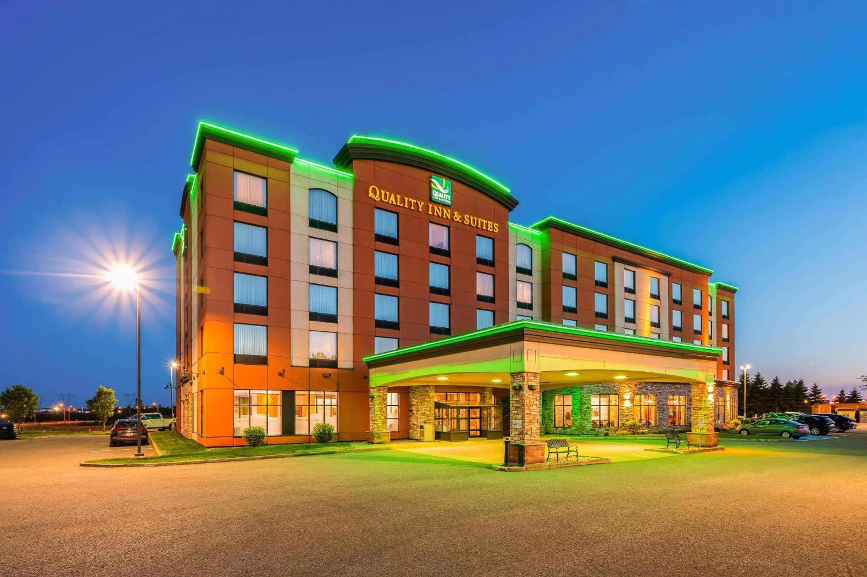 Property building in Quality Inn & Suites