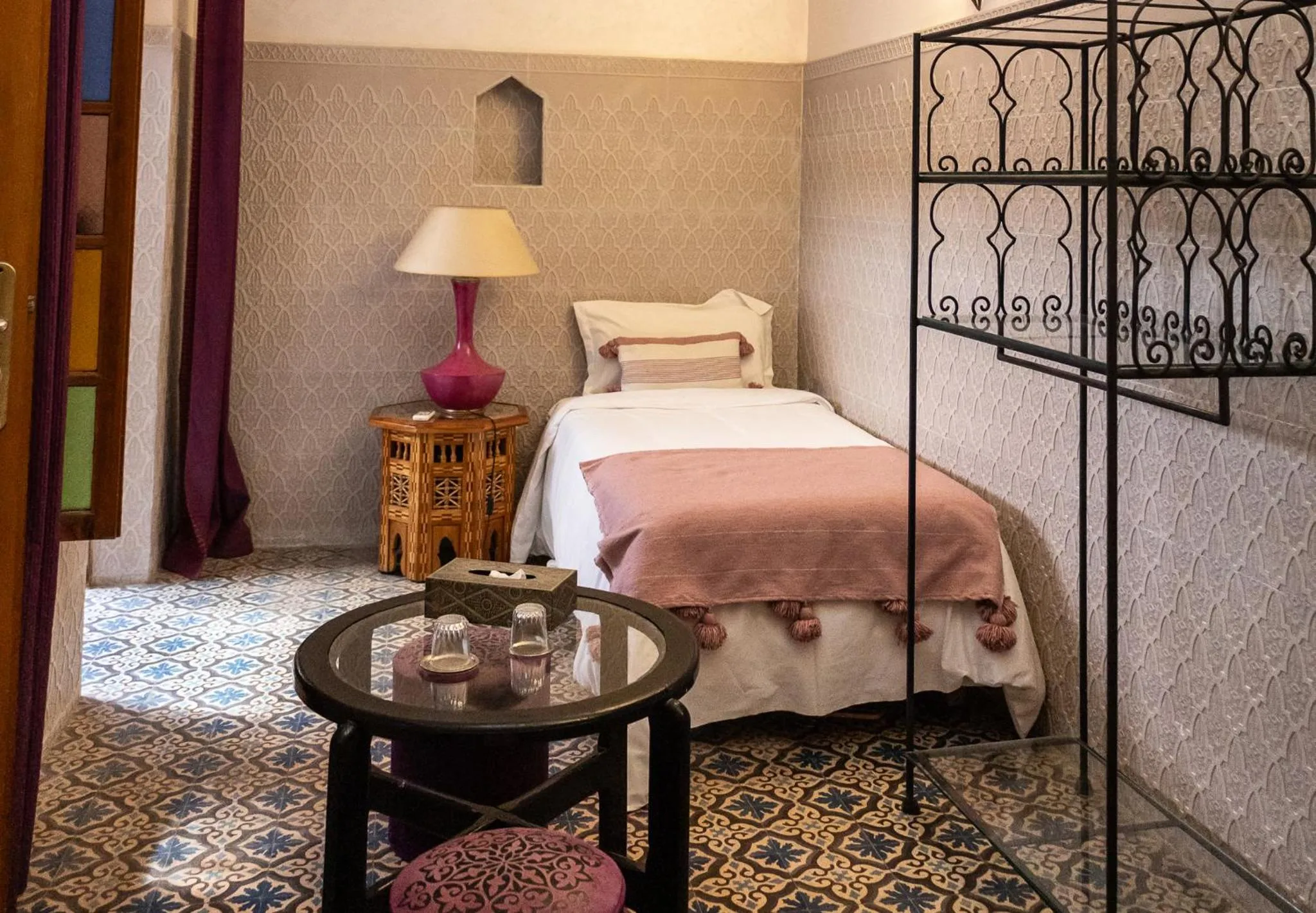 Bedroom, Bed in Riad Zayane Atlas