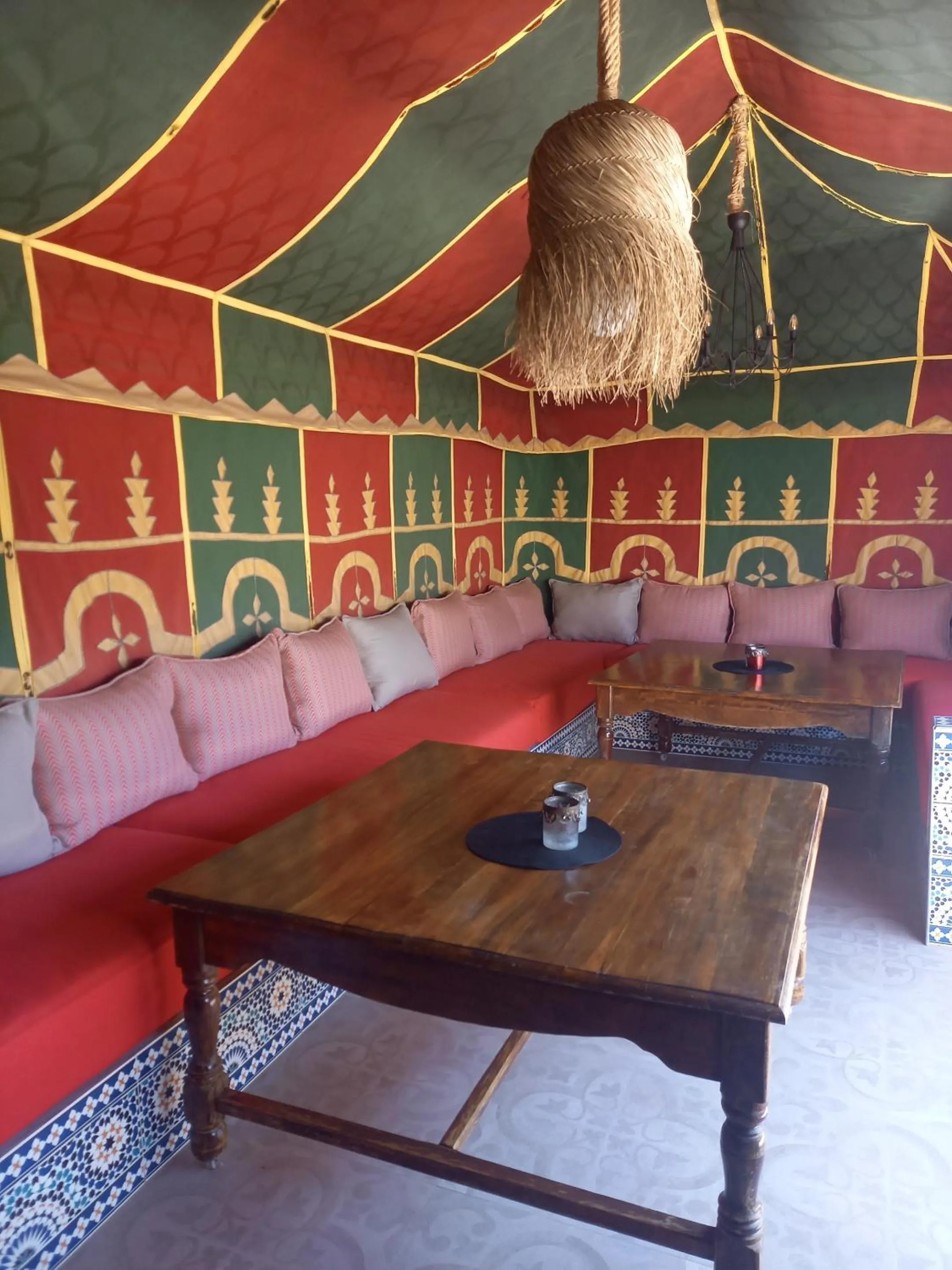 Patio in Riad Zayane Atlas