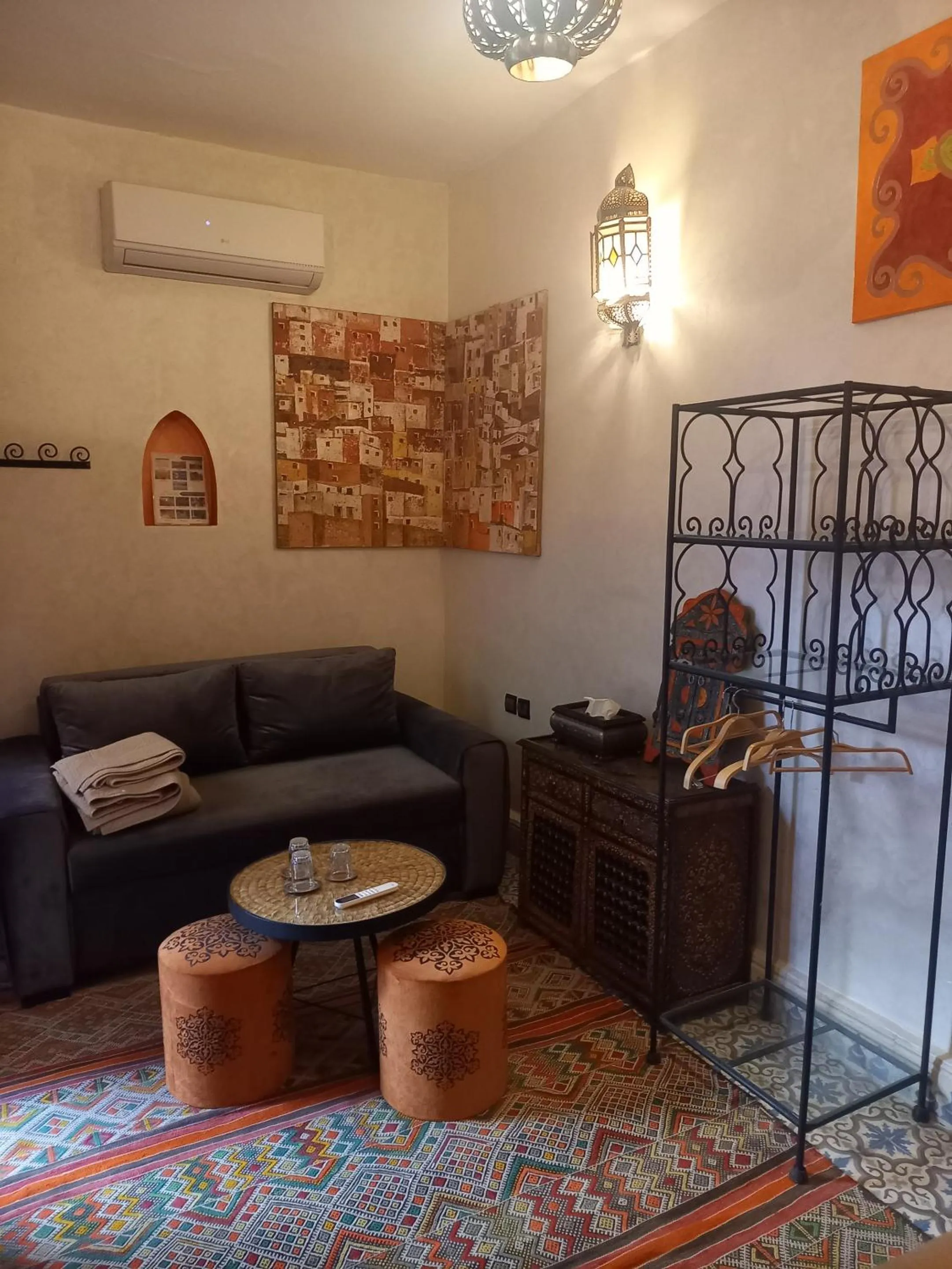 Bedroom in Riad Zayane Atlas